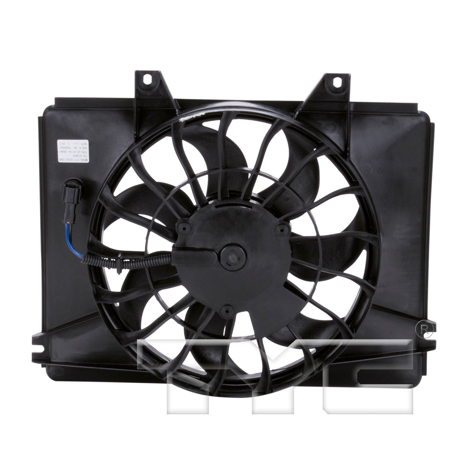 TYC A/C Condenser Fan Assembly — image 2