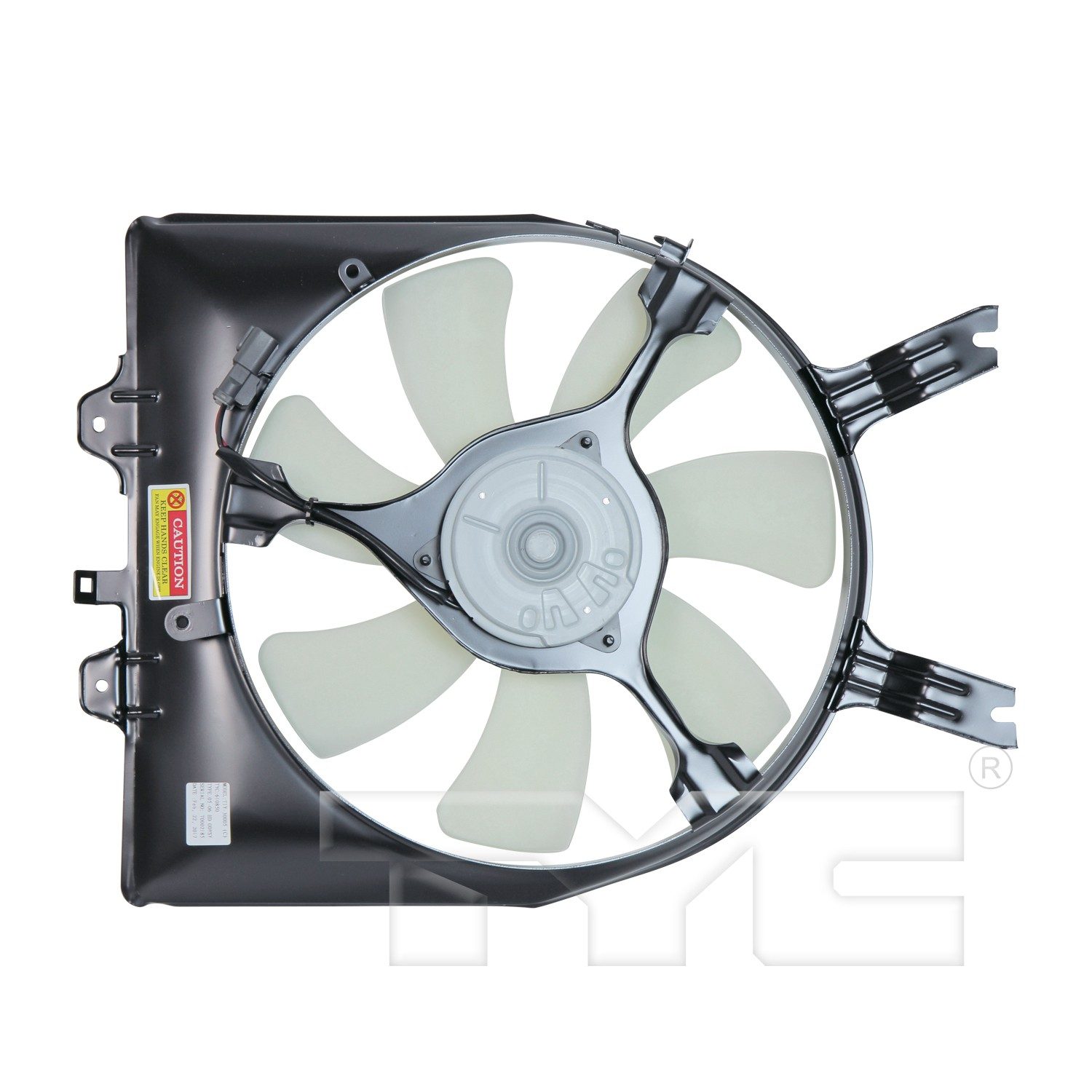 TYC A/C Condenser Fan Assembly — image 2