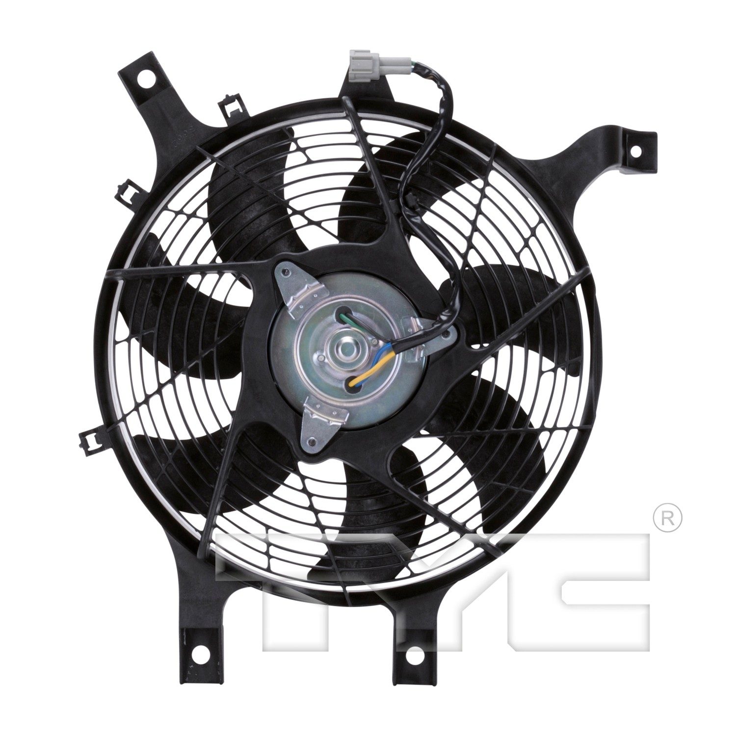 TYC A/C Condenser Fan Assembly — image 2