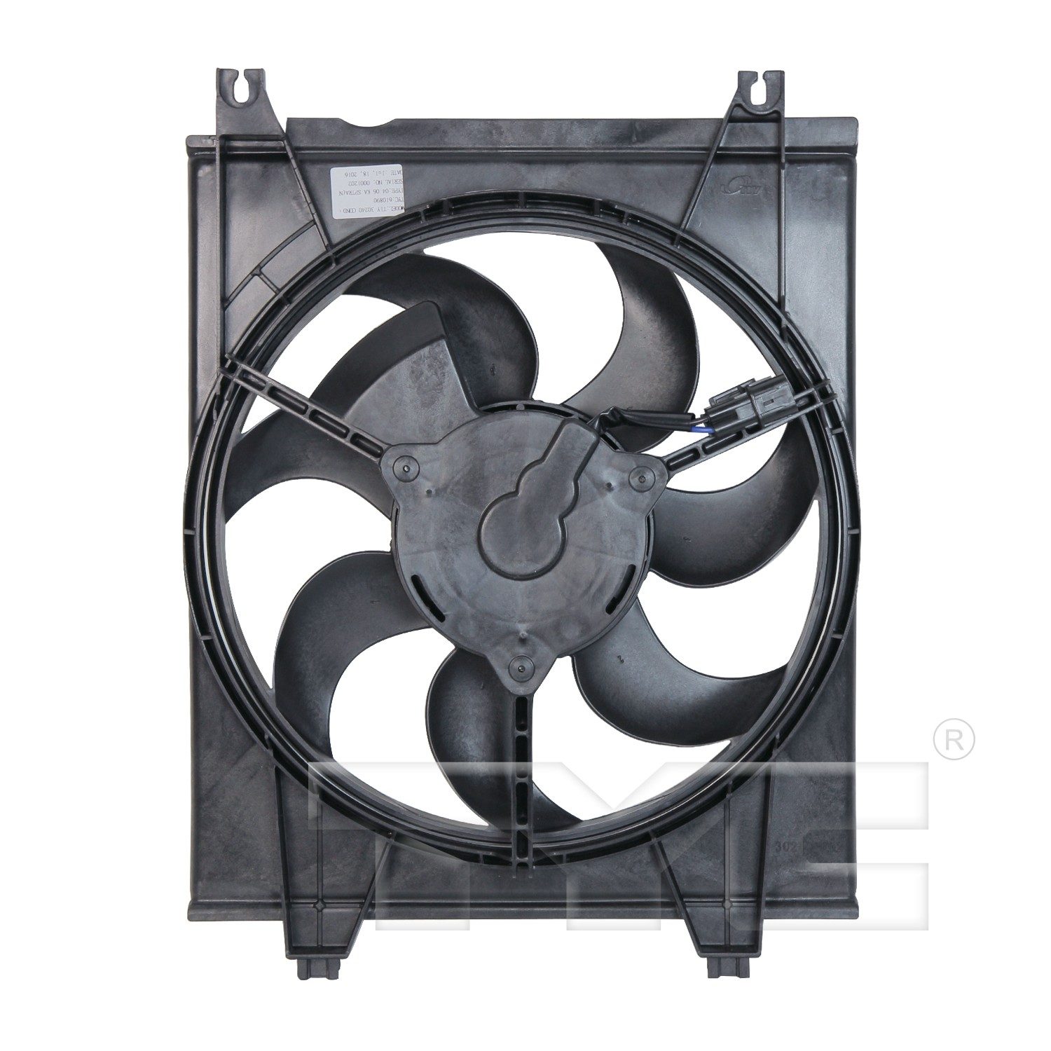 TYC A/C Condenser Fan Assembly — image 2