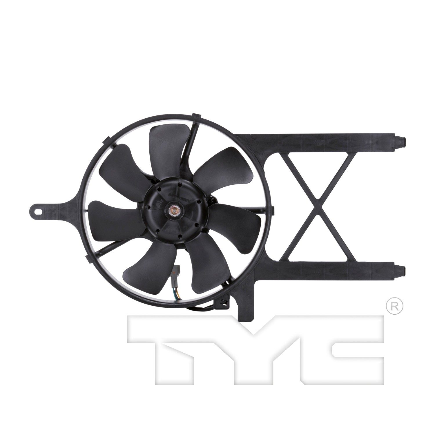 TYC A/C Condenser Fan Assembly