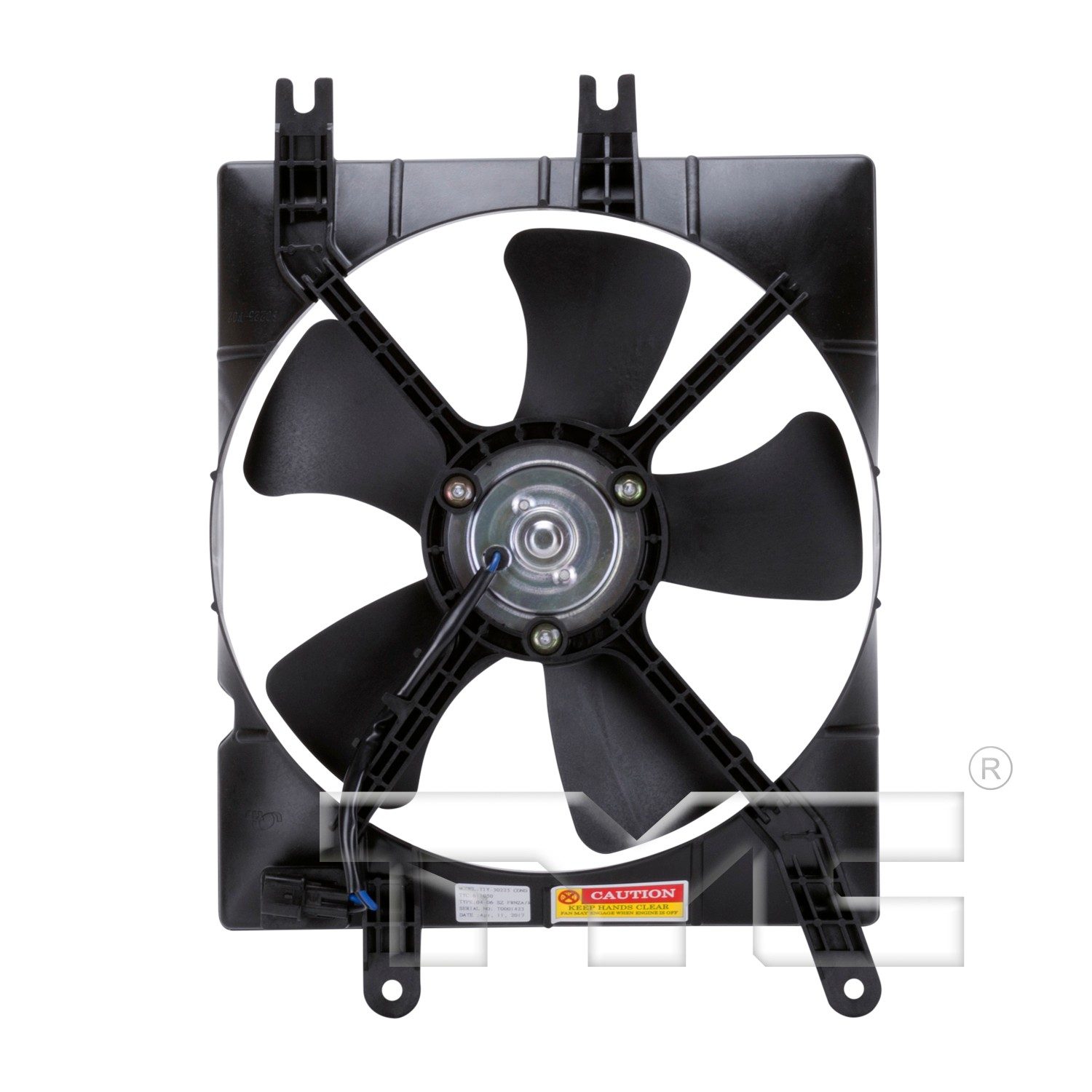 TYC A/C Condenser Fan Assembly — image 2