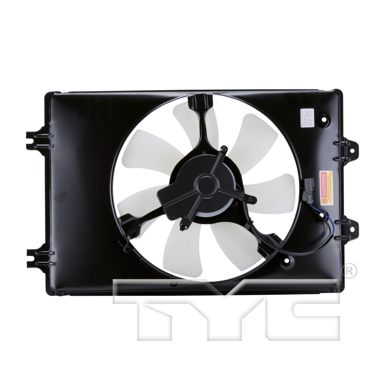 TYC A/C Condenser Fan Assembly — image 2