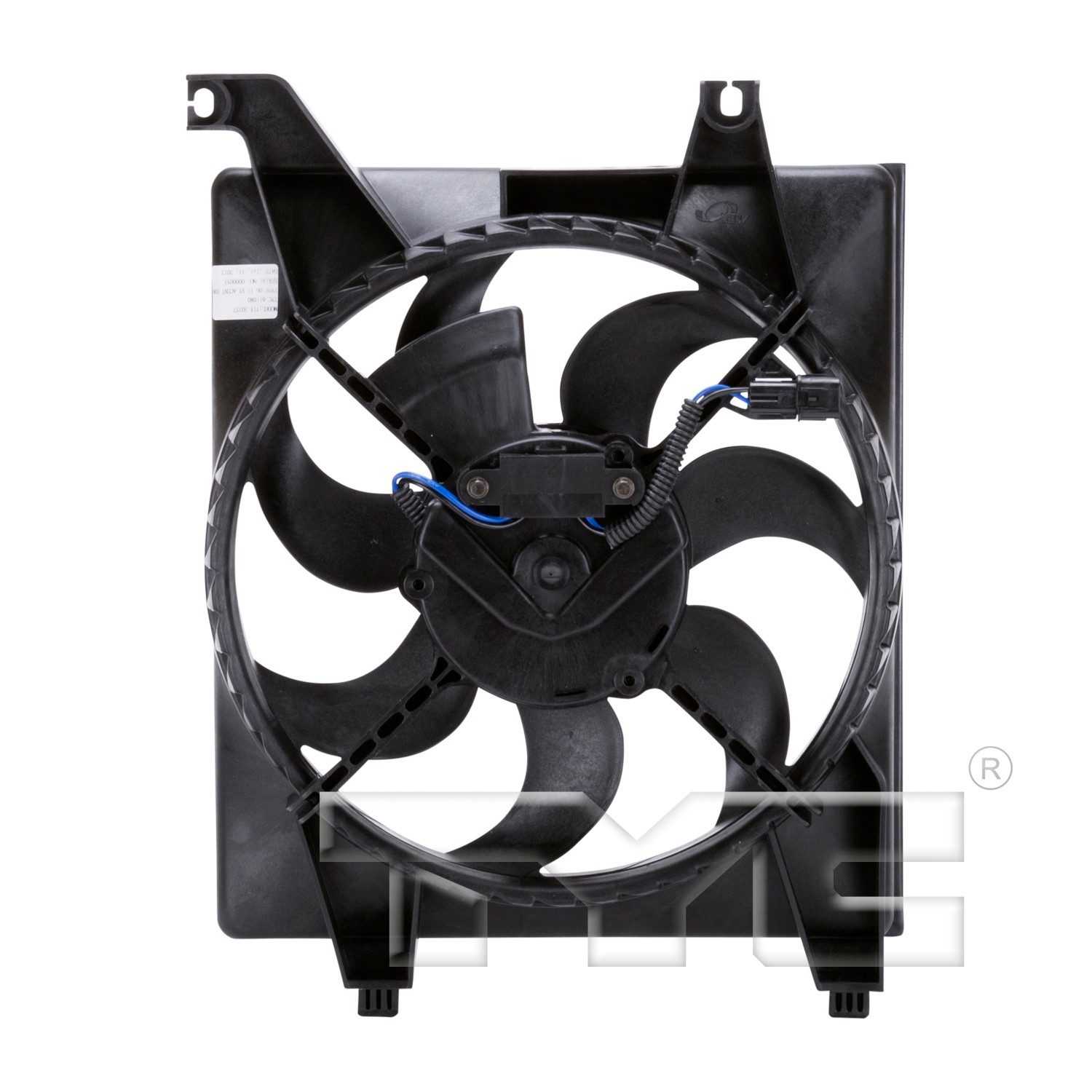 TYC A/C Condenser Fan Assembly — image 2