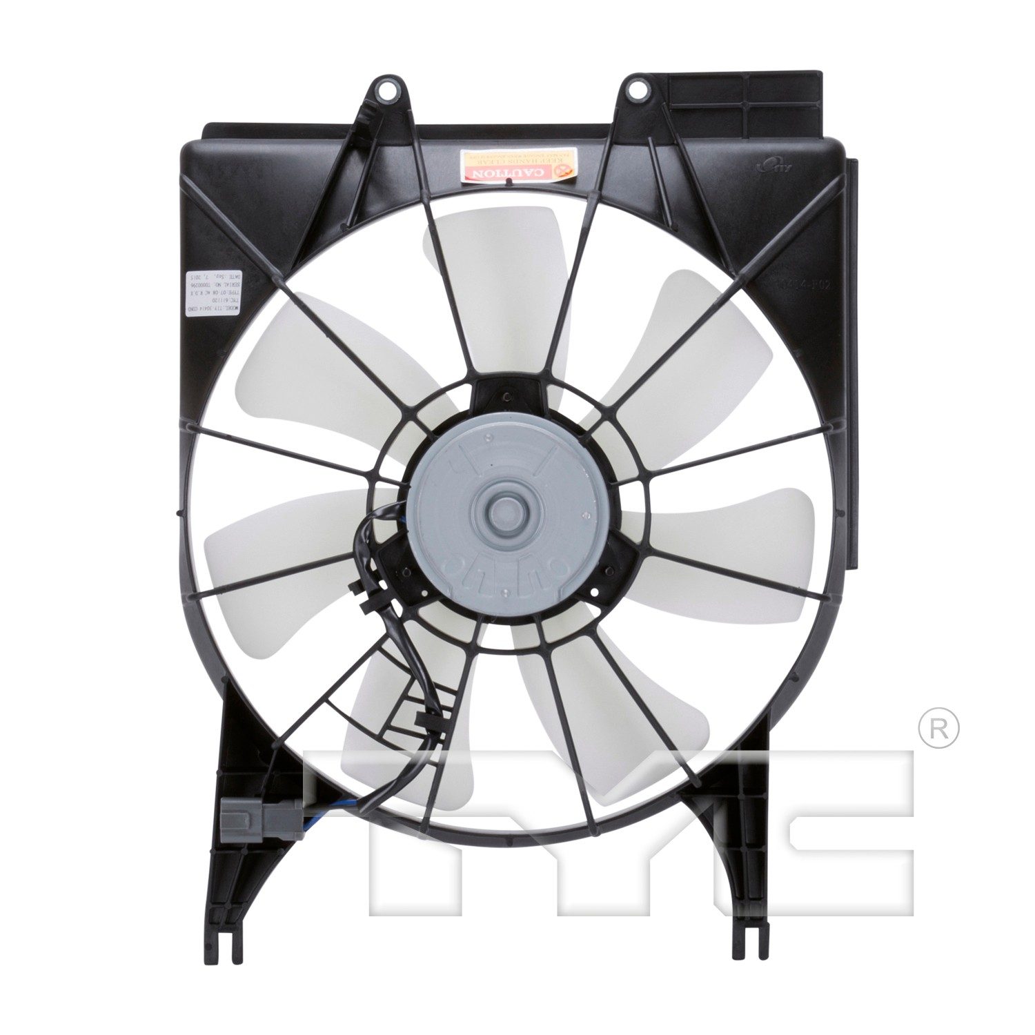 TYC A/C Condenser Fan Assembly — image 2