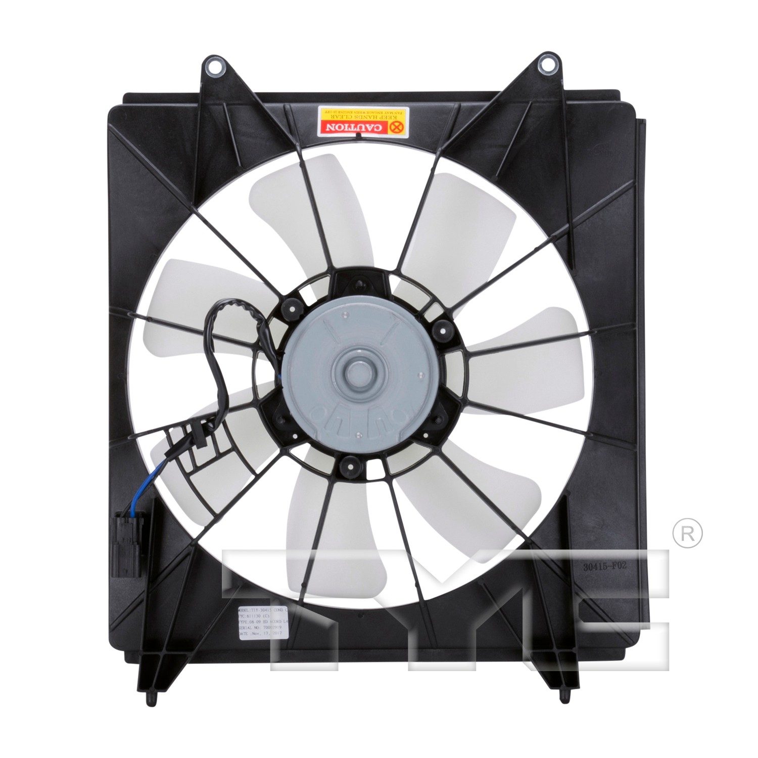 TYC A/C Condenser Fan Assembly — image 2