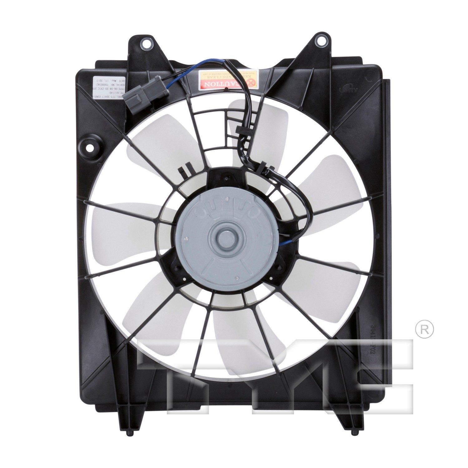 TYC A/C Condenser Fan Assembly — image 2