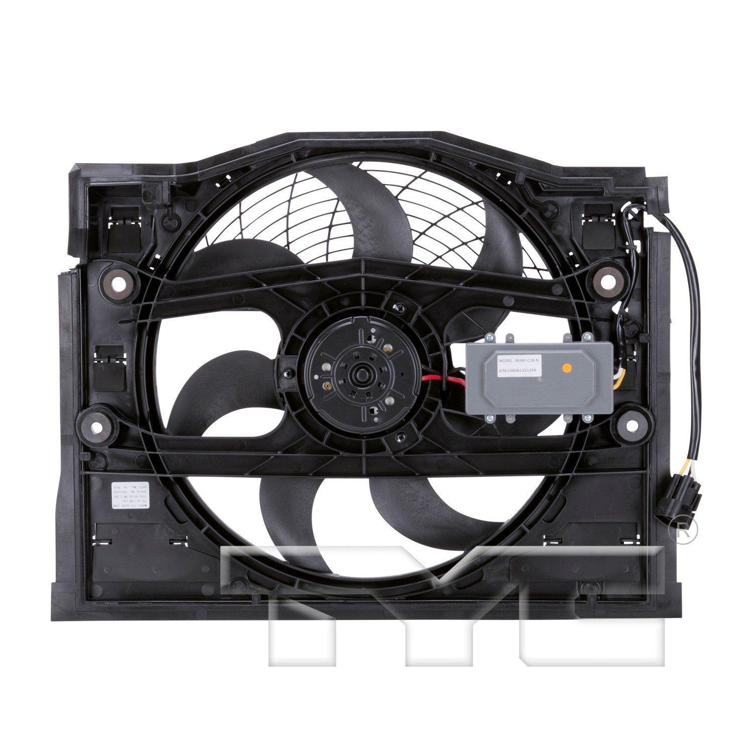 TYC A/C Condenser Fan Assembly — image 2