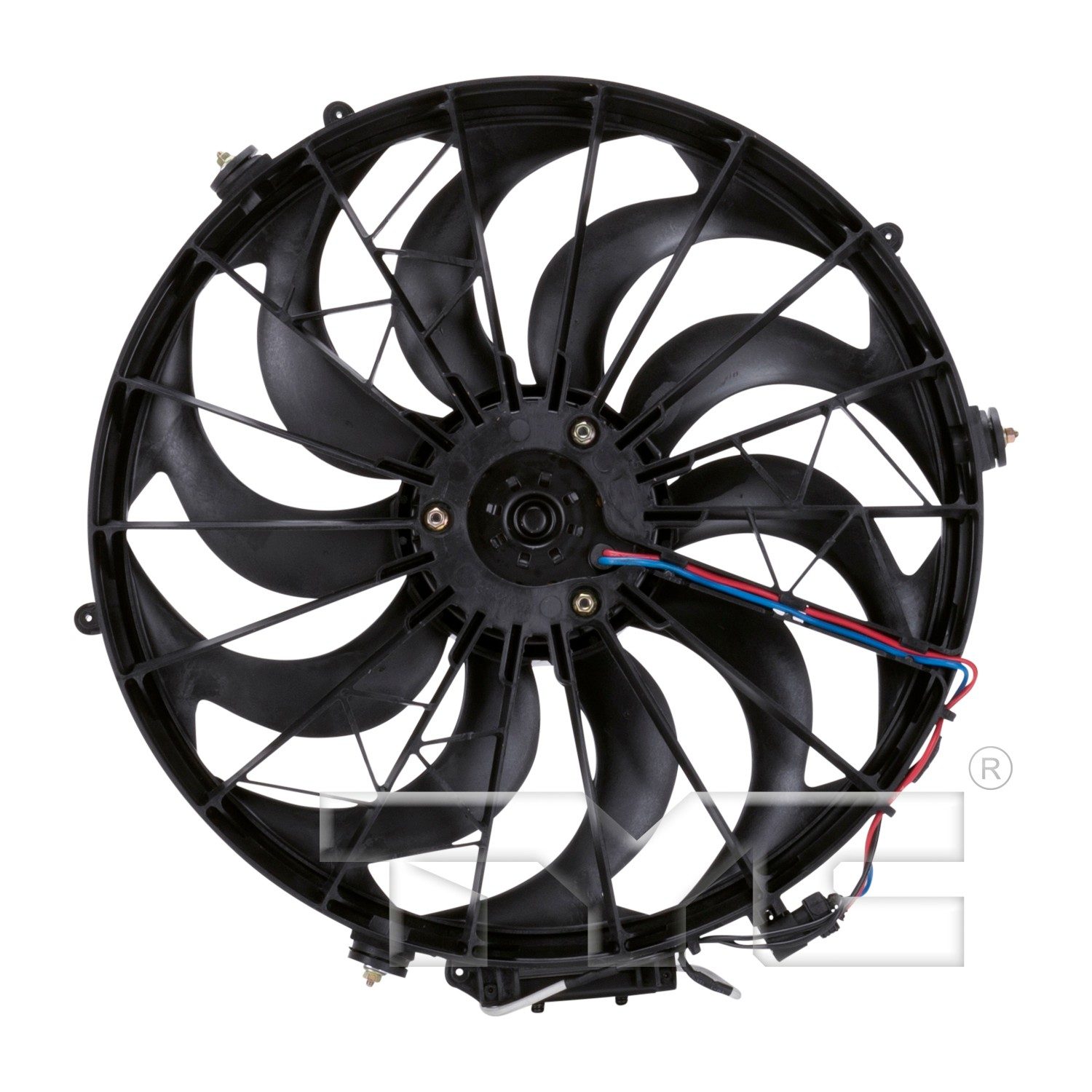 TYC A/C Condenser Fan Assembly — image 2