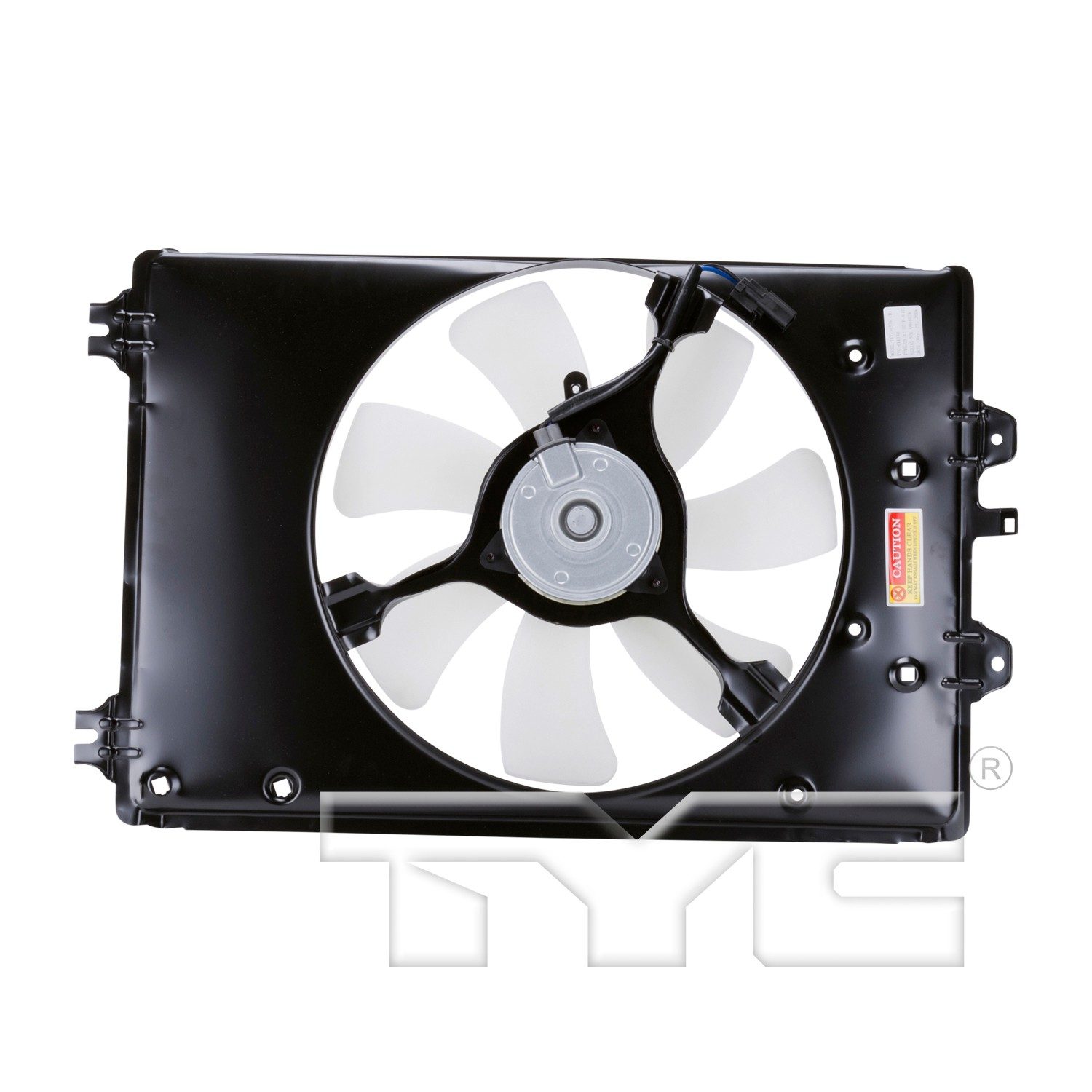 TYC A/C Condenser Fan Assembly — image 2