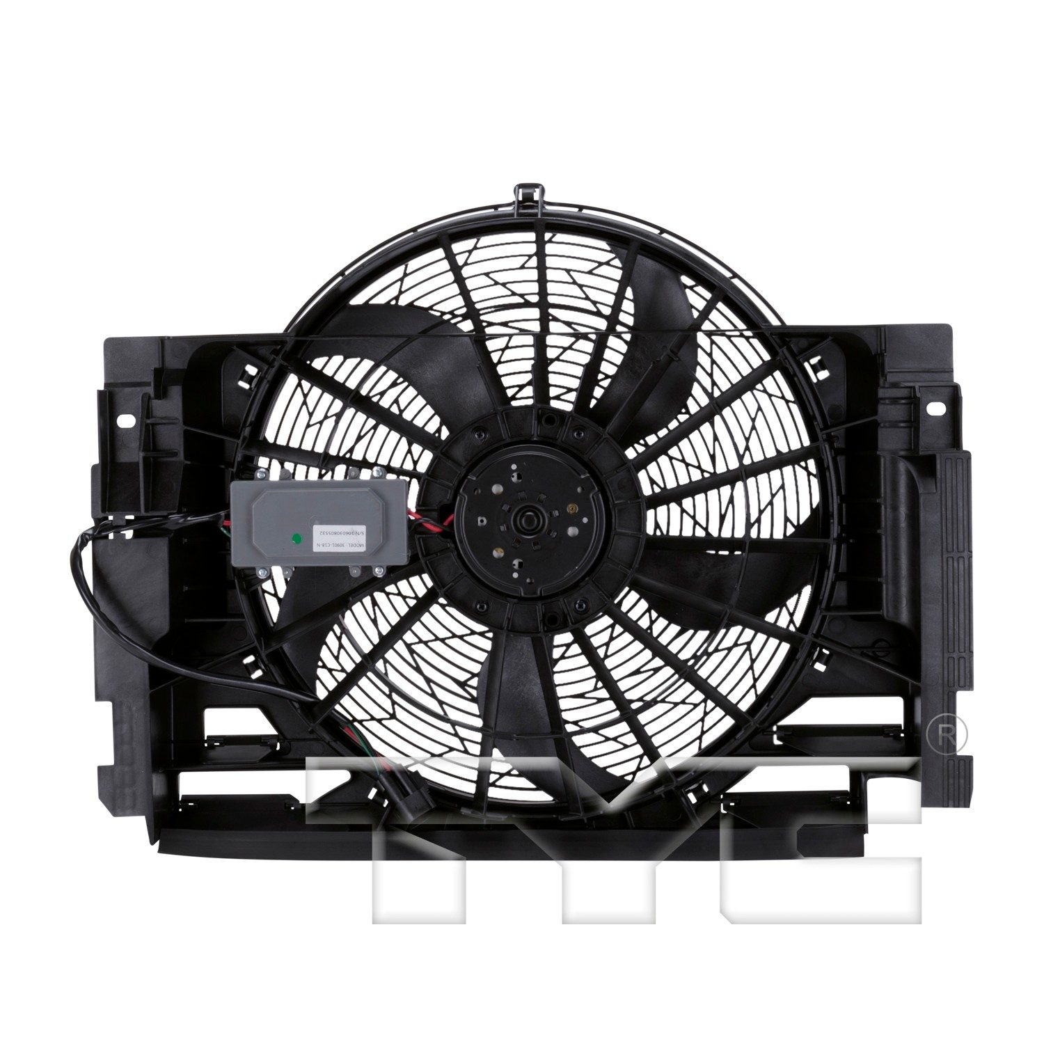 TYC A/C Condenser Fan Assembly — image 2