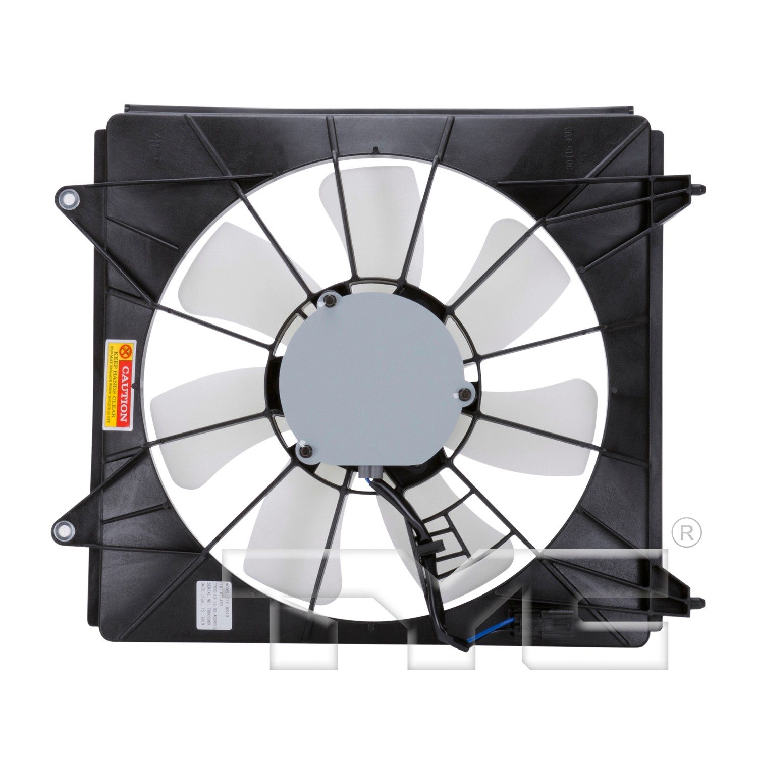 TYC A/C Condenser Fan Assembly — image 2
