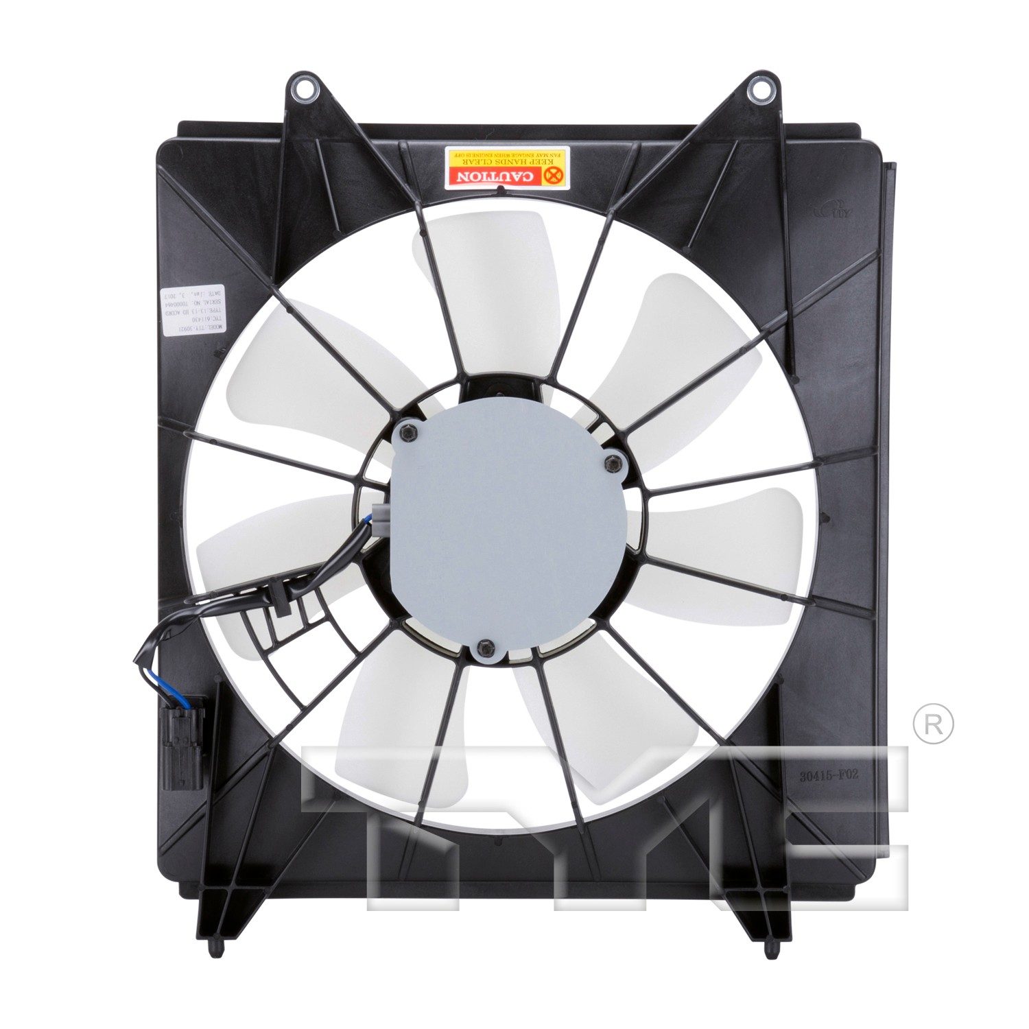 TYC A/C Condenser Fan Assembly — image 2