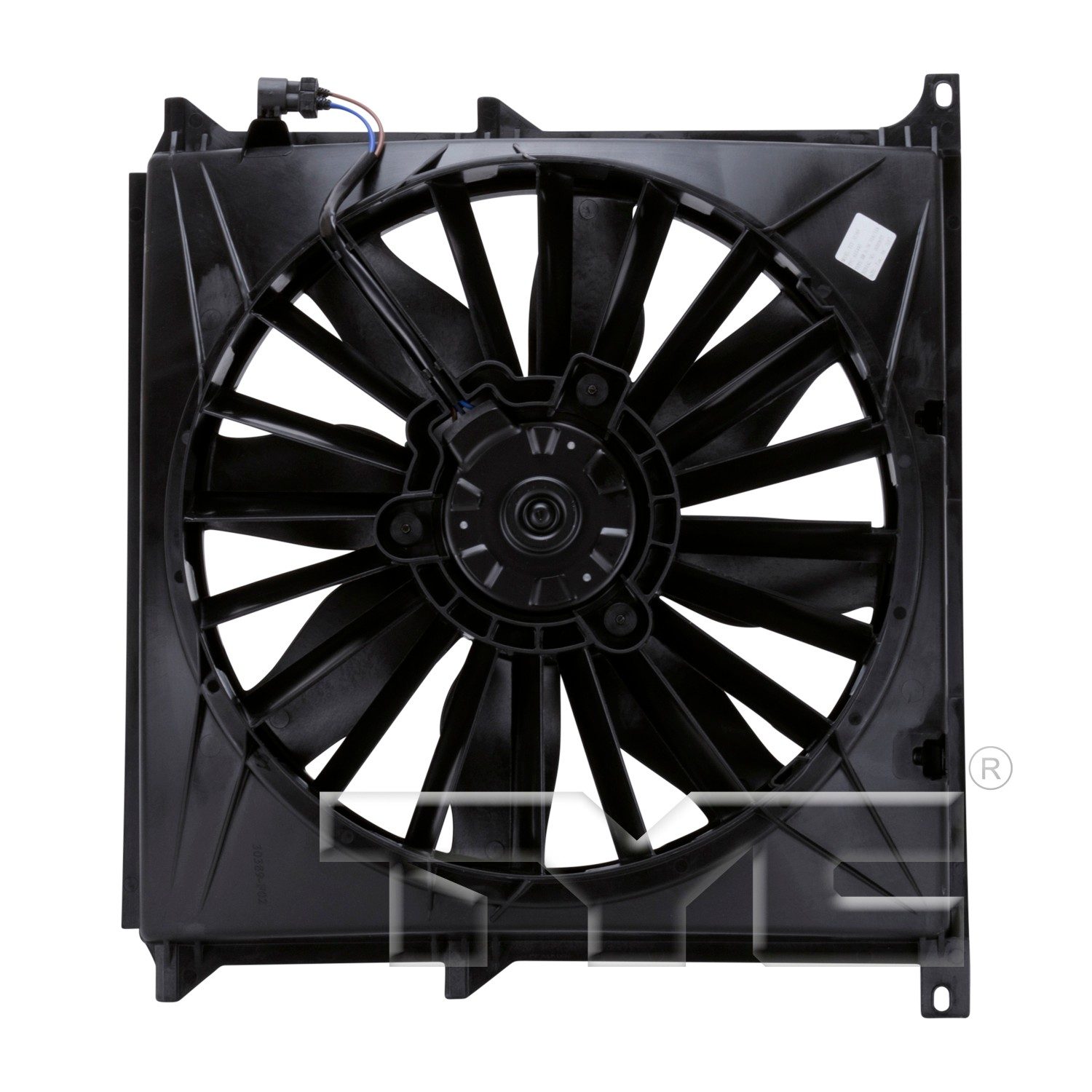 TYC A/C Condenser Fan Assembly — image 2