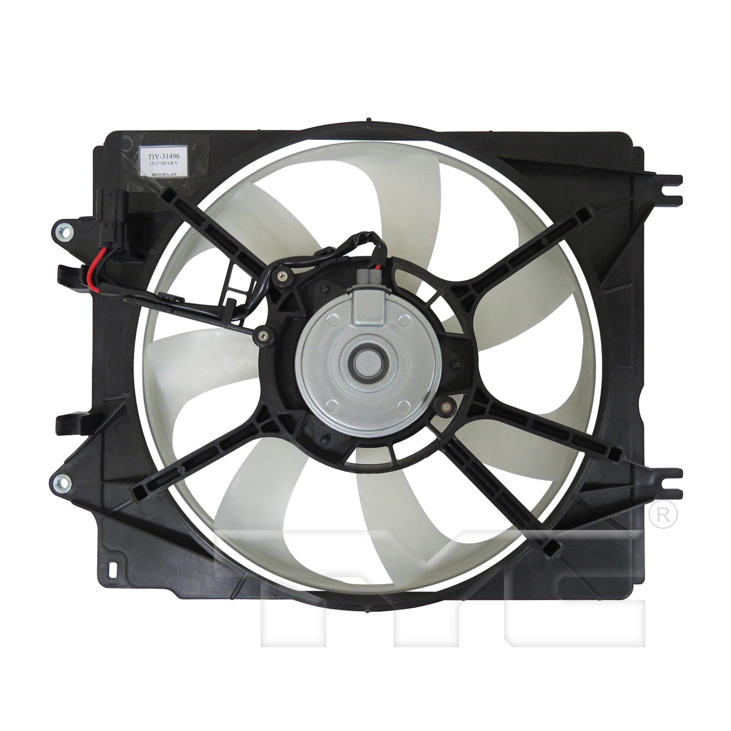 TYC A/C Condenser Fan Assembly — image 2
