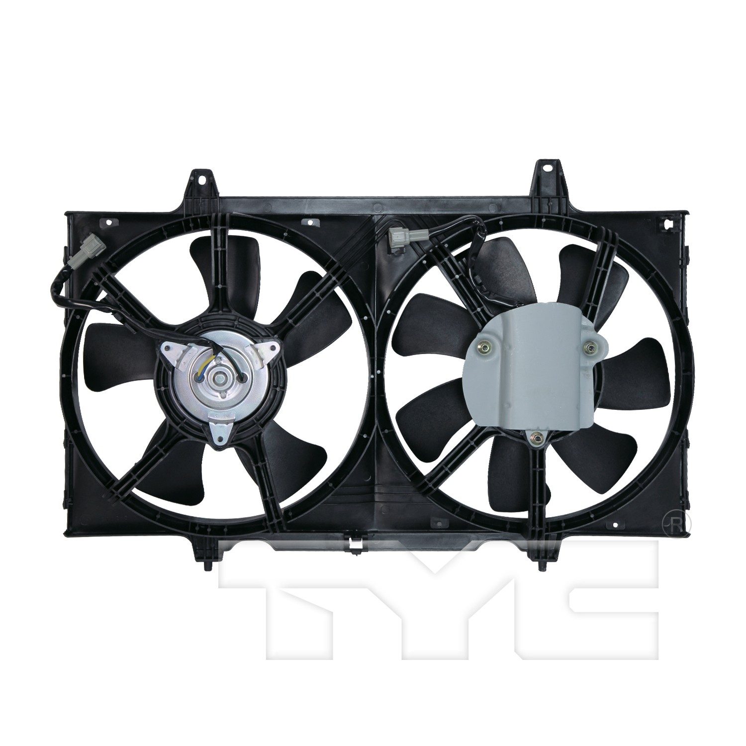 TYC Dual Radiator and Condenser Fan Assembly — image 2