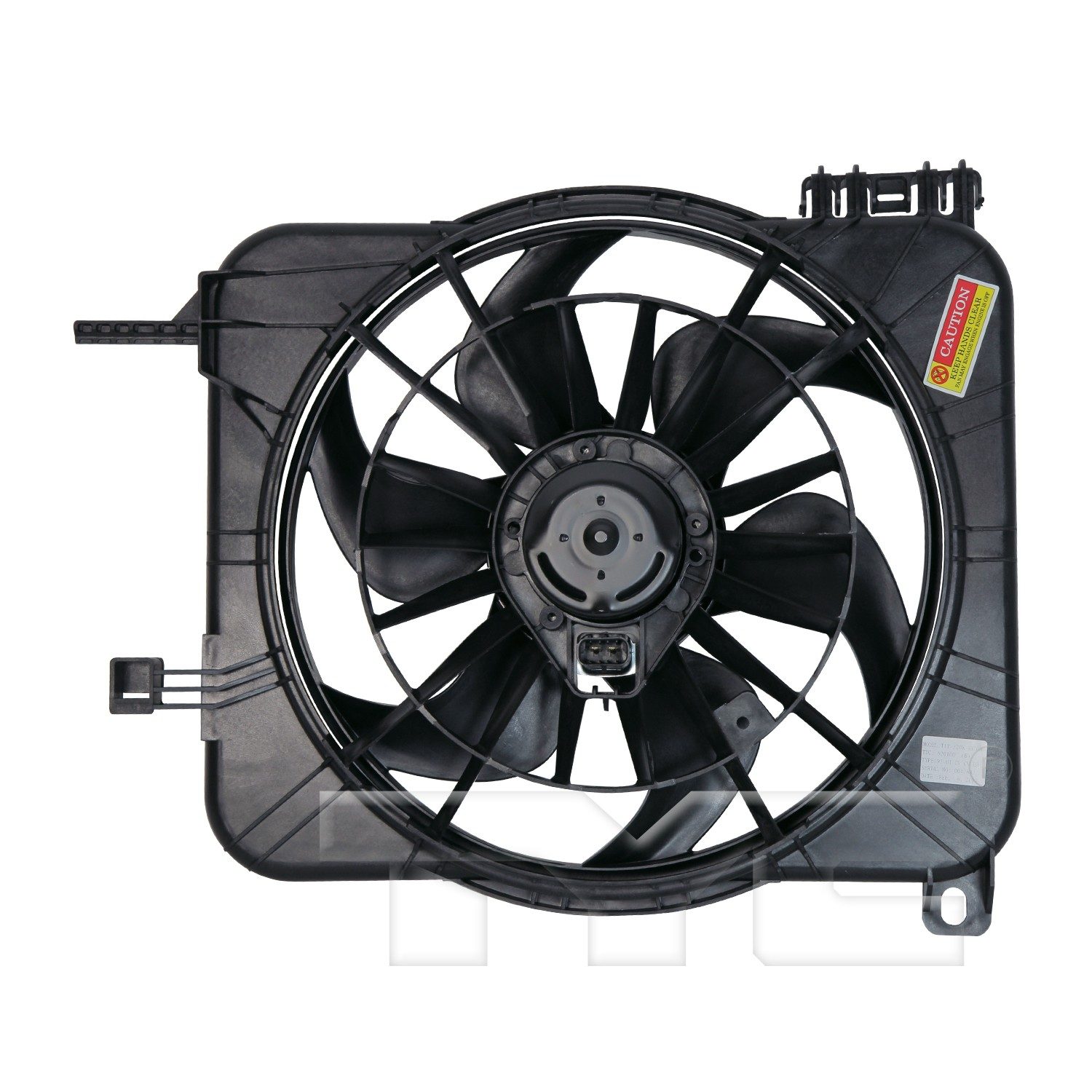 TYC Dual Radiator and Condenser Fan Assembly — image 2