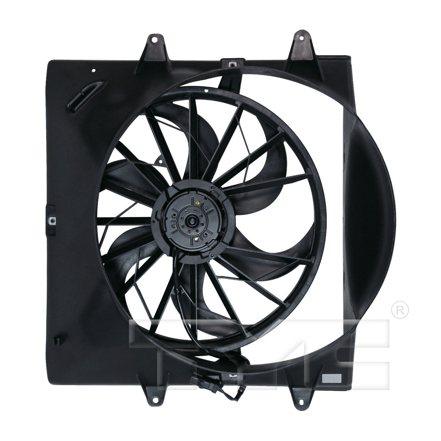 TYC Dual Radiator and Condenser Fan Assembly — image 2