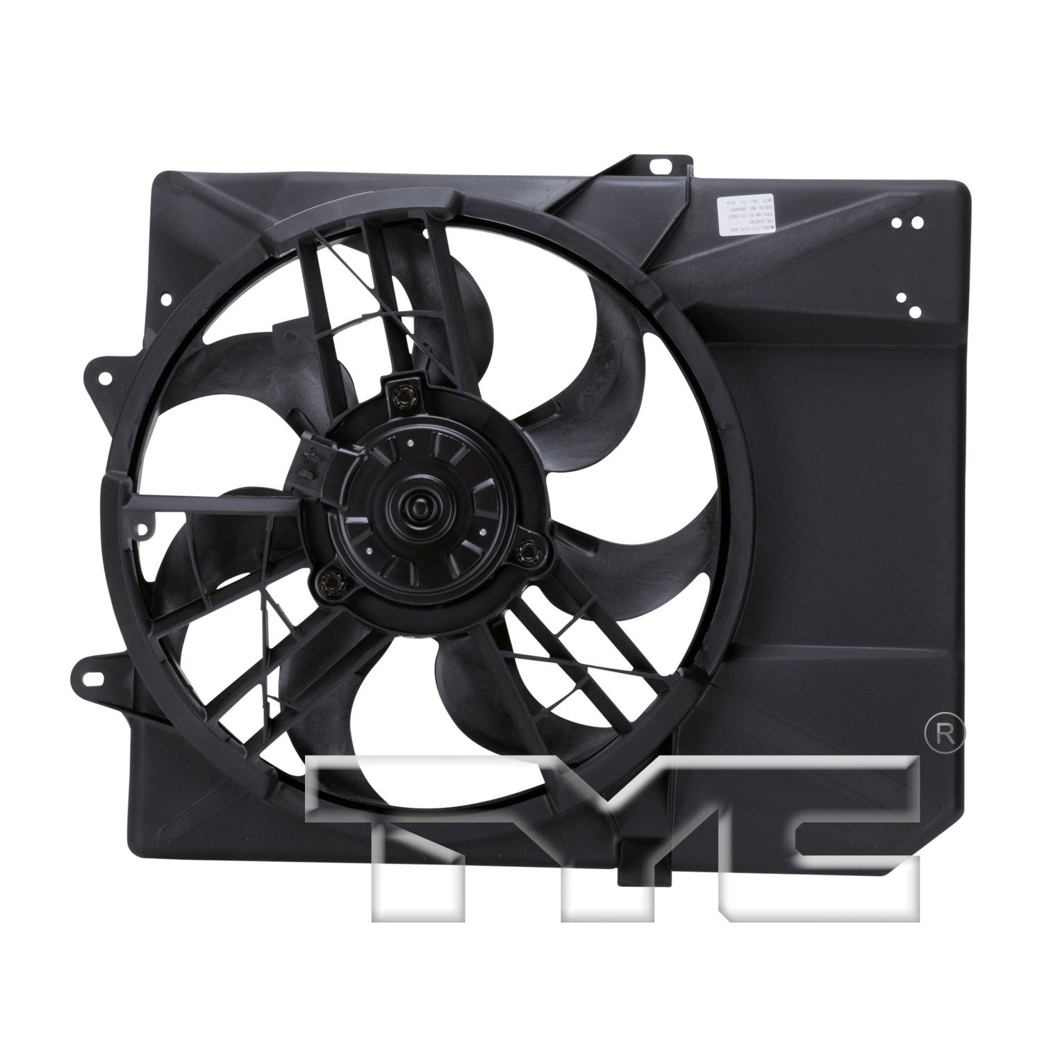 TYC Dual Radiator and Condenser Fan Assembly — image 2