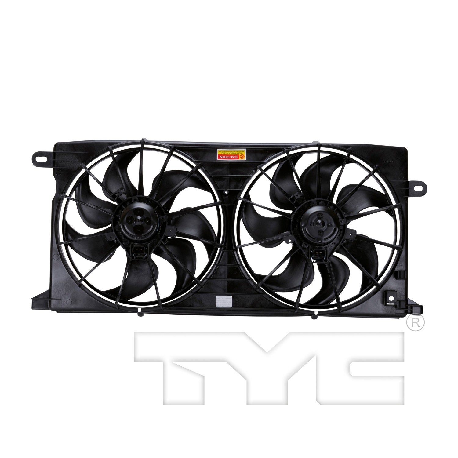 TYC Dual Radiator and Condenser Fan Assembly — image 2