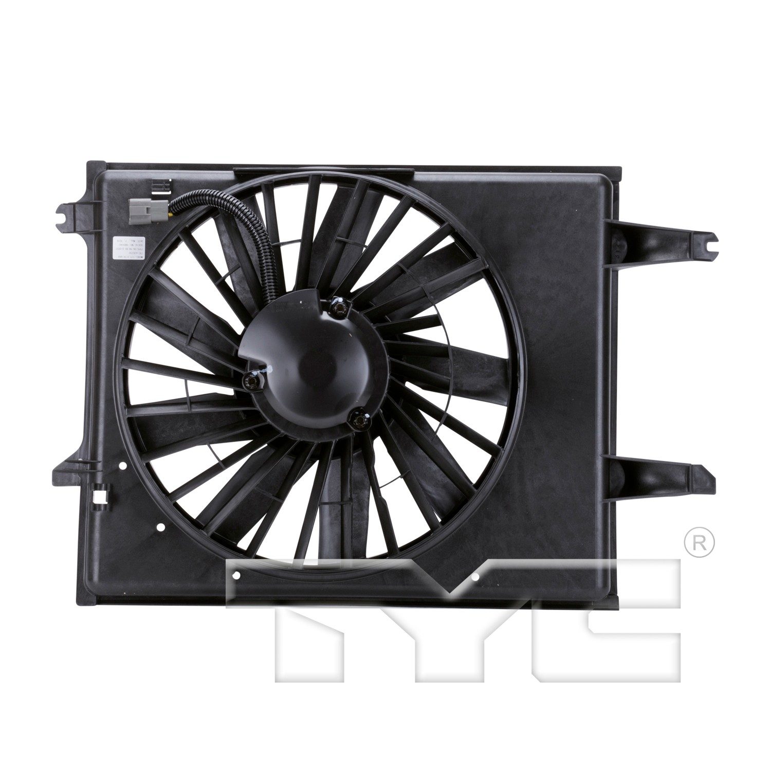 TYC Dual Radiator and Condenser Fan Assembly — image 2