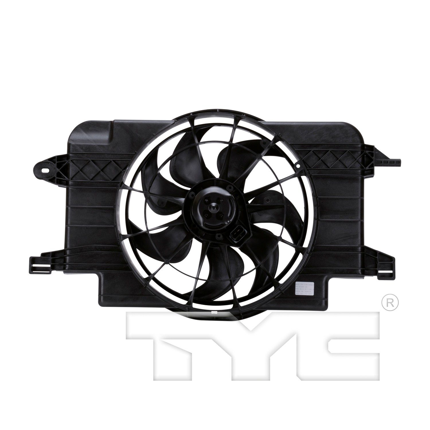 TYC Dual Radiator and Condenser Fan Assembly — image 2