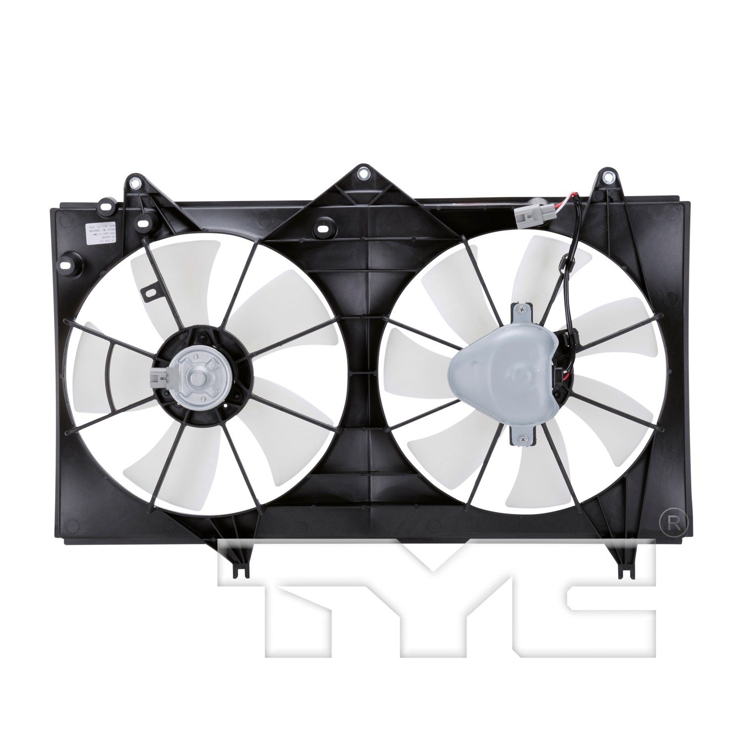 TYC Dual Radiator and Condenser Fan Assembly — image 2