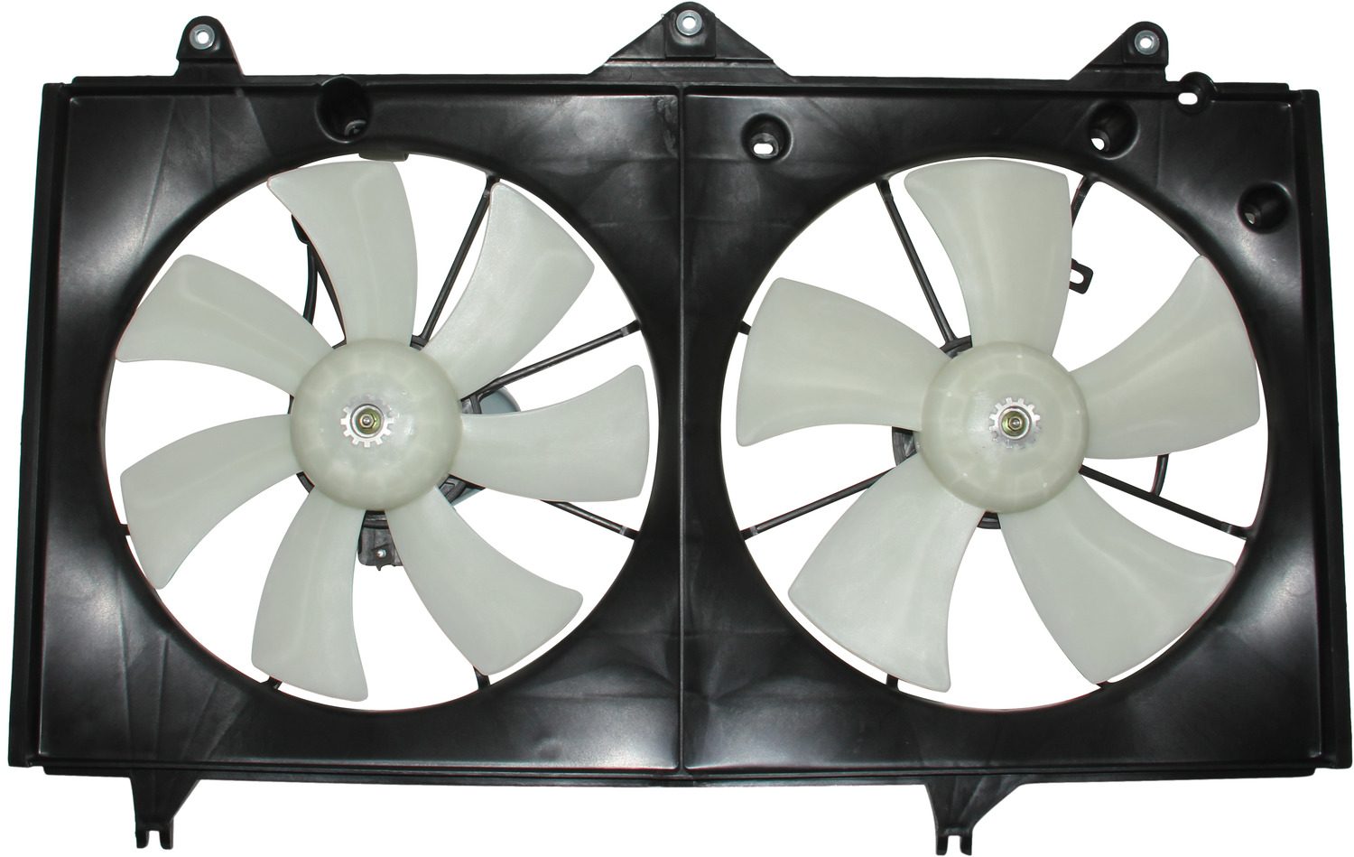 TYC Dual Radiator and Condenser Fan Assembly — image 4