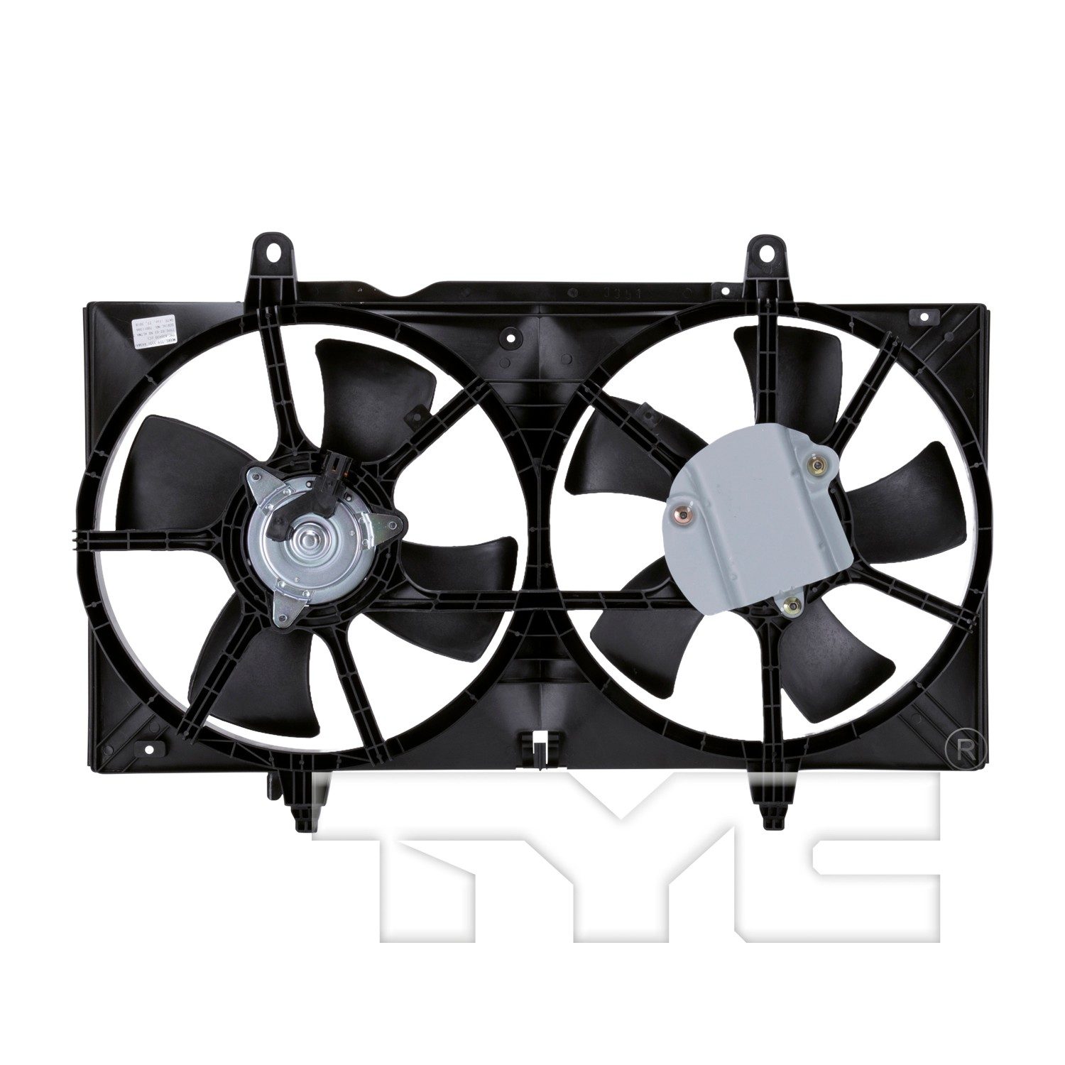 TYC Dual Radiator and Condenser Fan Assembly — image 2
