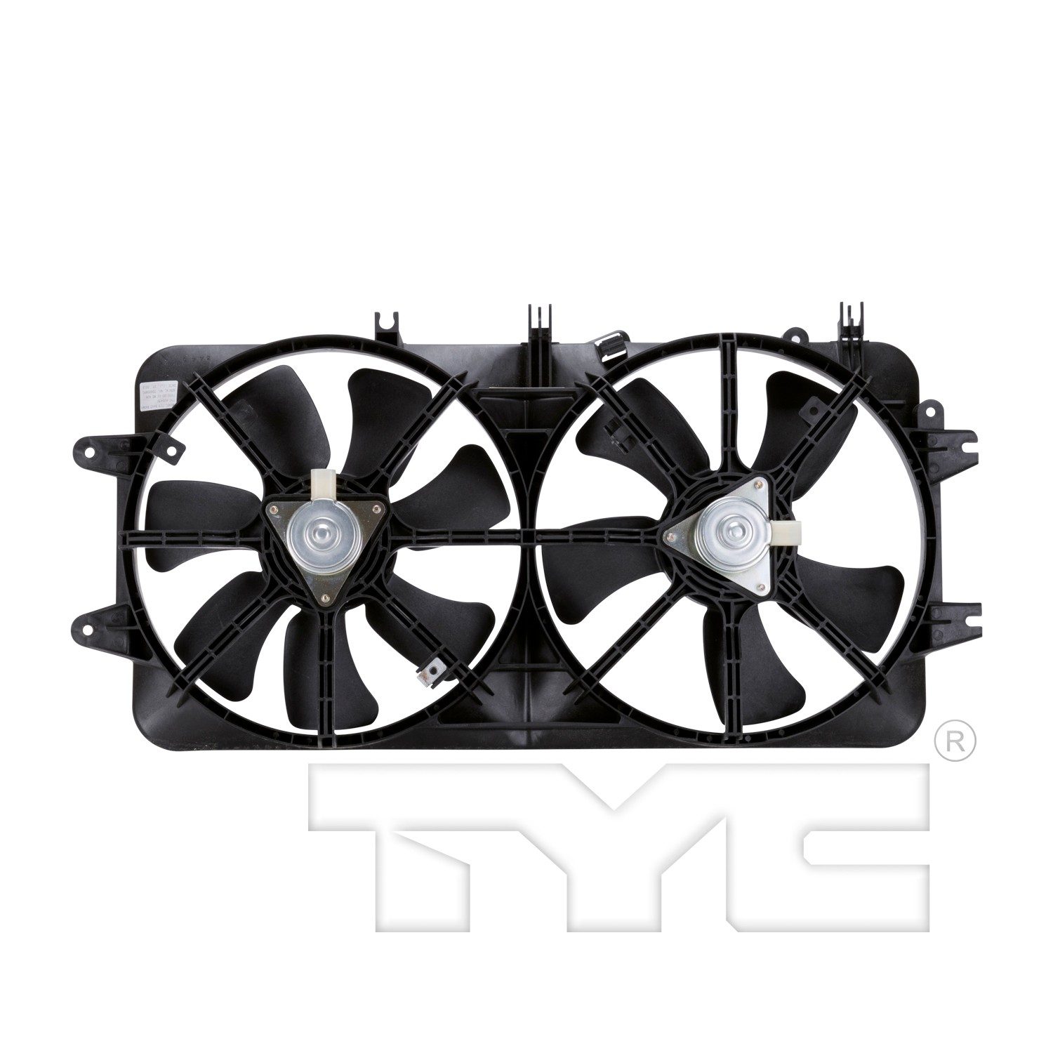 TYC Dual Radiator and Condenser Fan Assembly — image 2