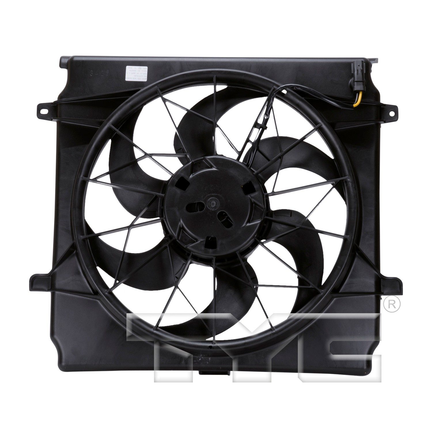 TYC Dual Radiator and Condenser Fan Assembly — image 2