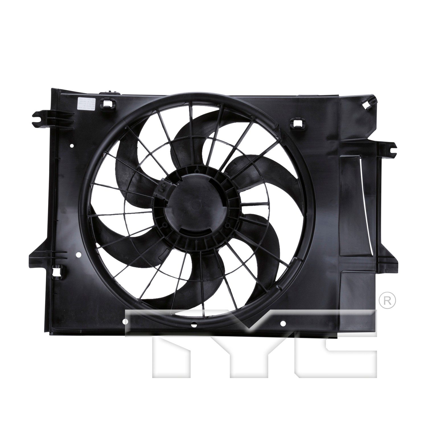 TYC Dual Radiator and Condenser Fan Assembly — image 2