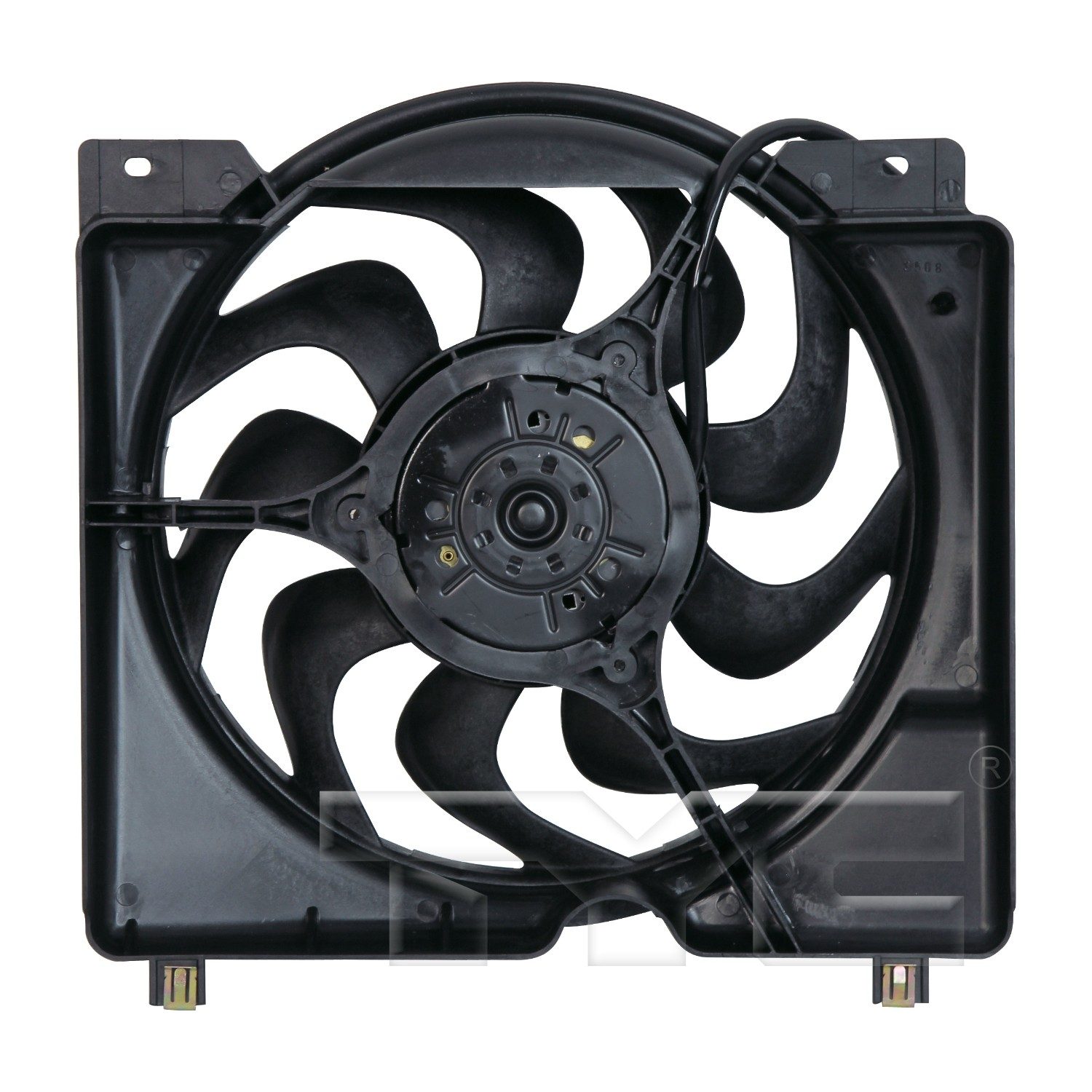 TYC Dual Radiator and Condenser Fan Assembly — image 2