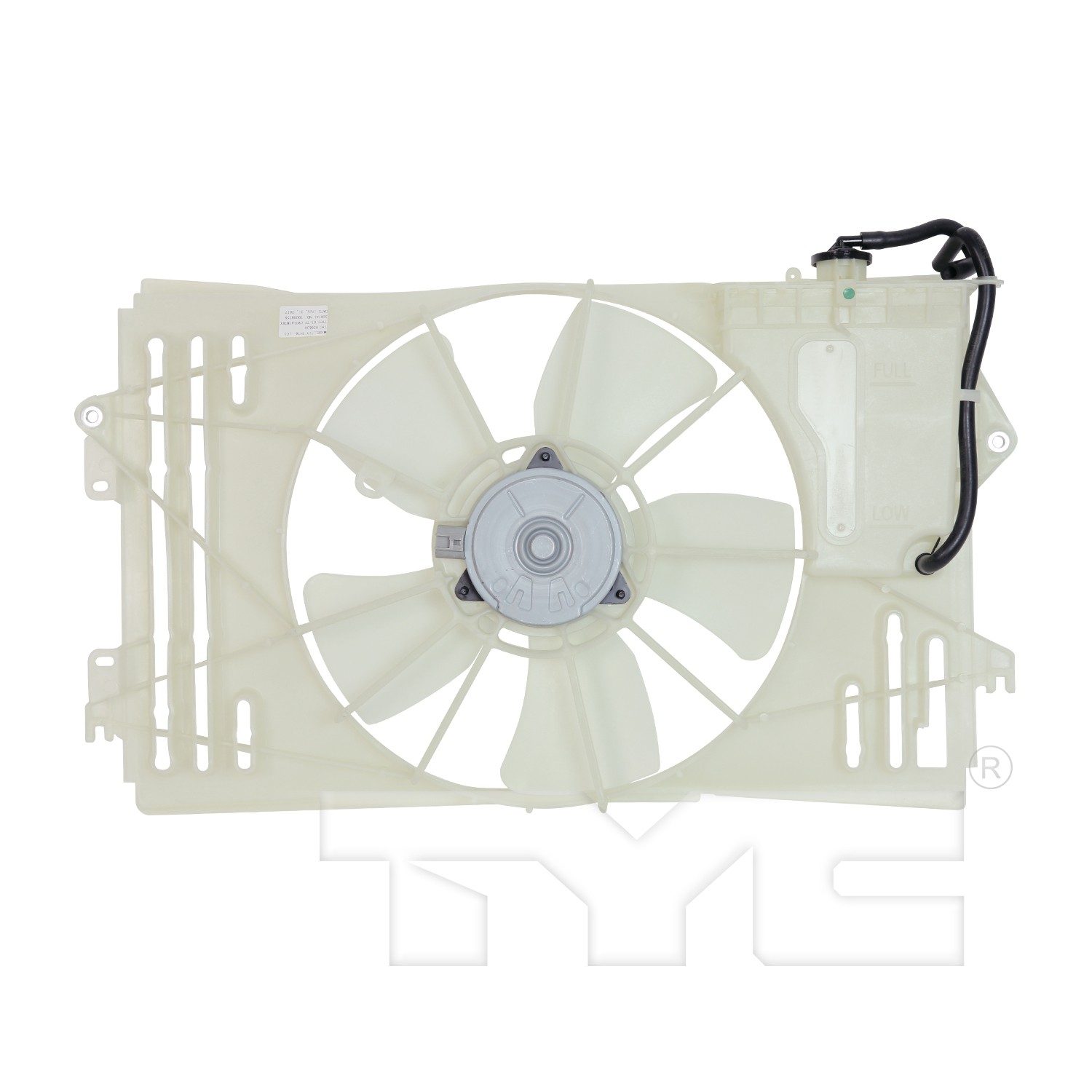 TYC Dual Radiator and Condenser Fan Assembly — image 2