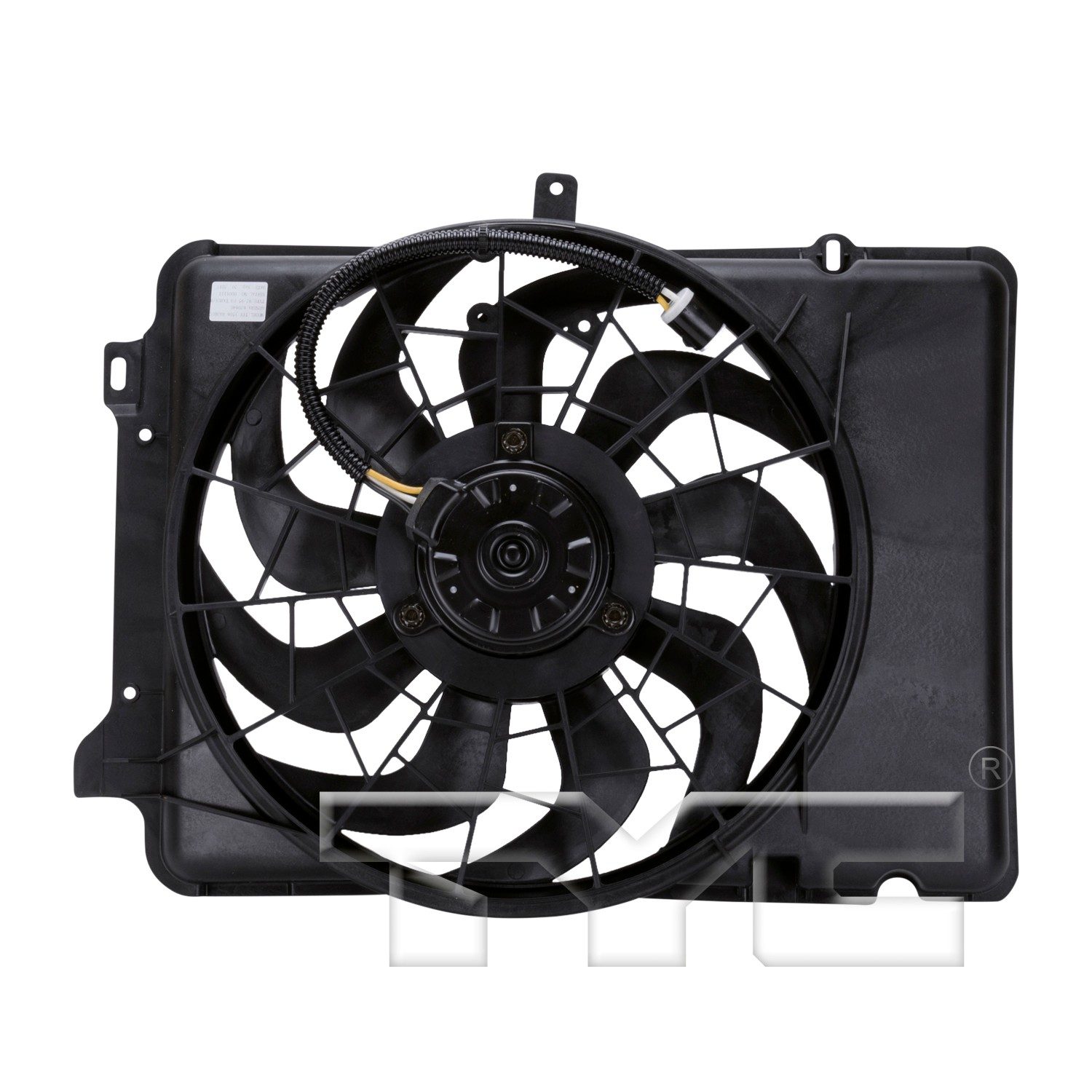 TYC Dual Radiator and Condenser Fan Assembly — image 2