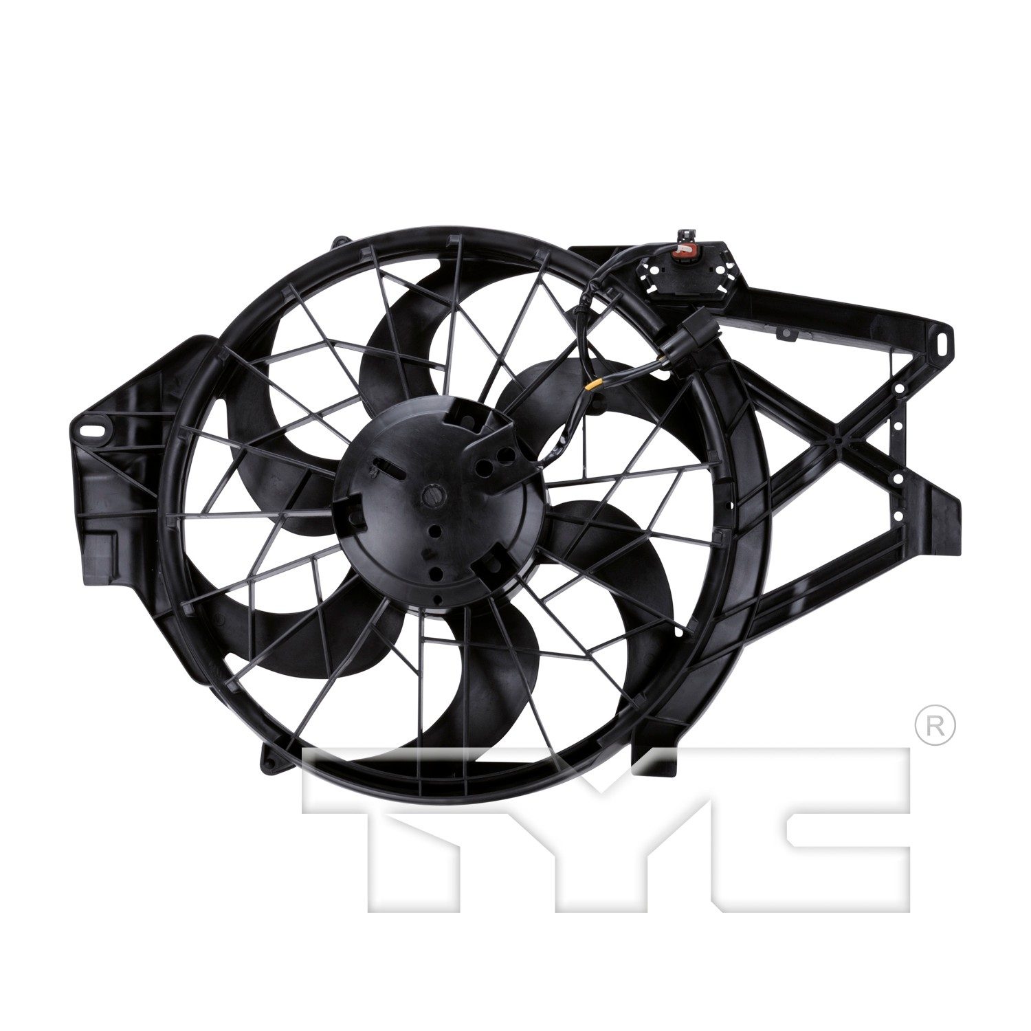 TYC Dual Radiator and Condenser Fan Assembly — image 2