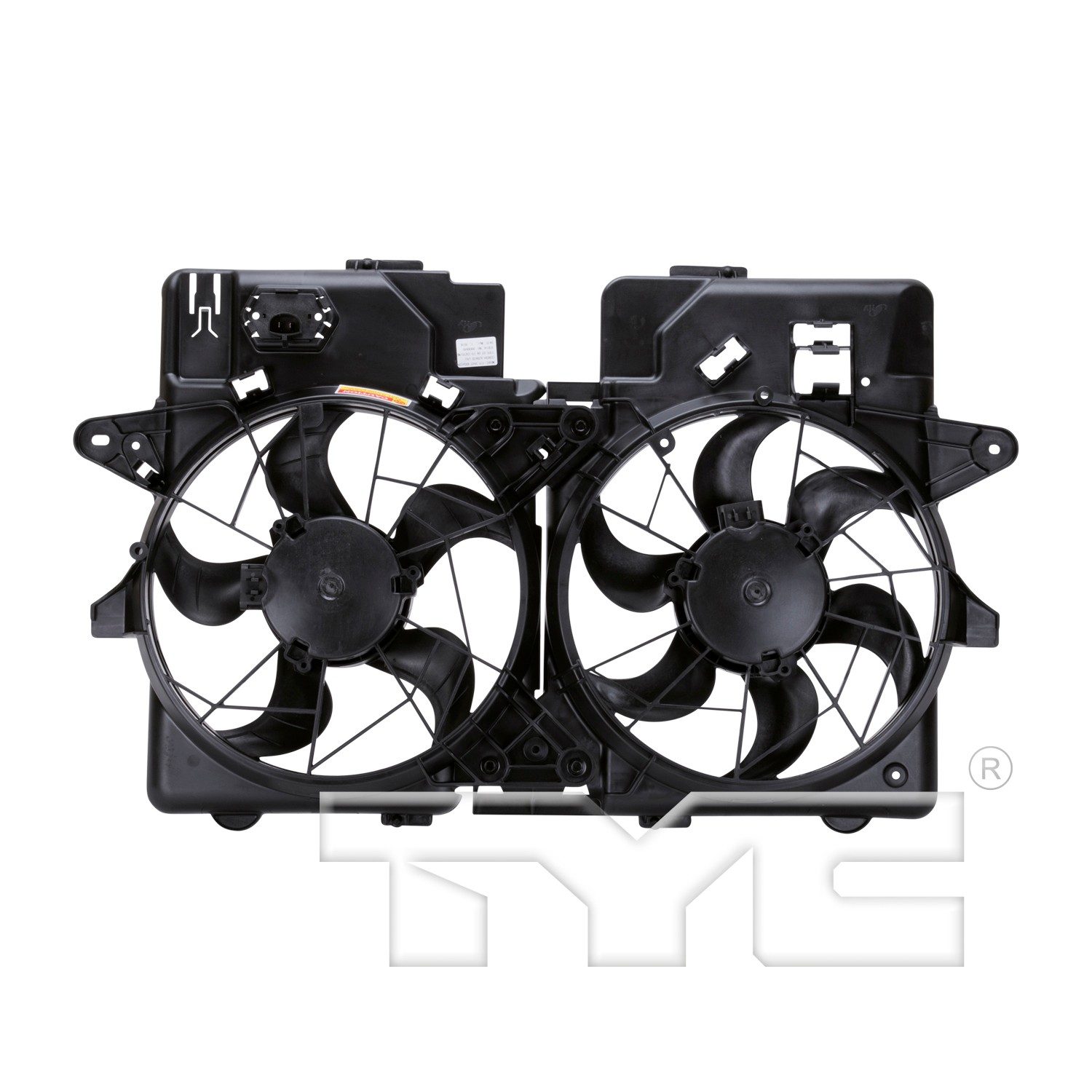 TYC Dual Radiator and Condenser Fan Assembly — image 2