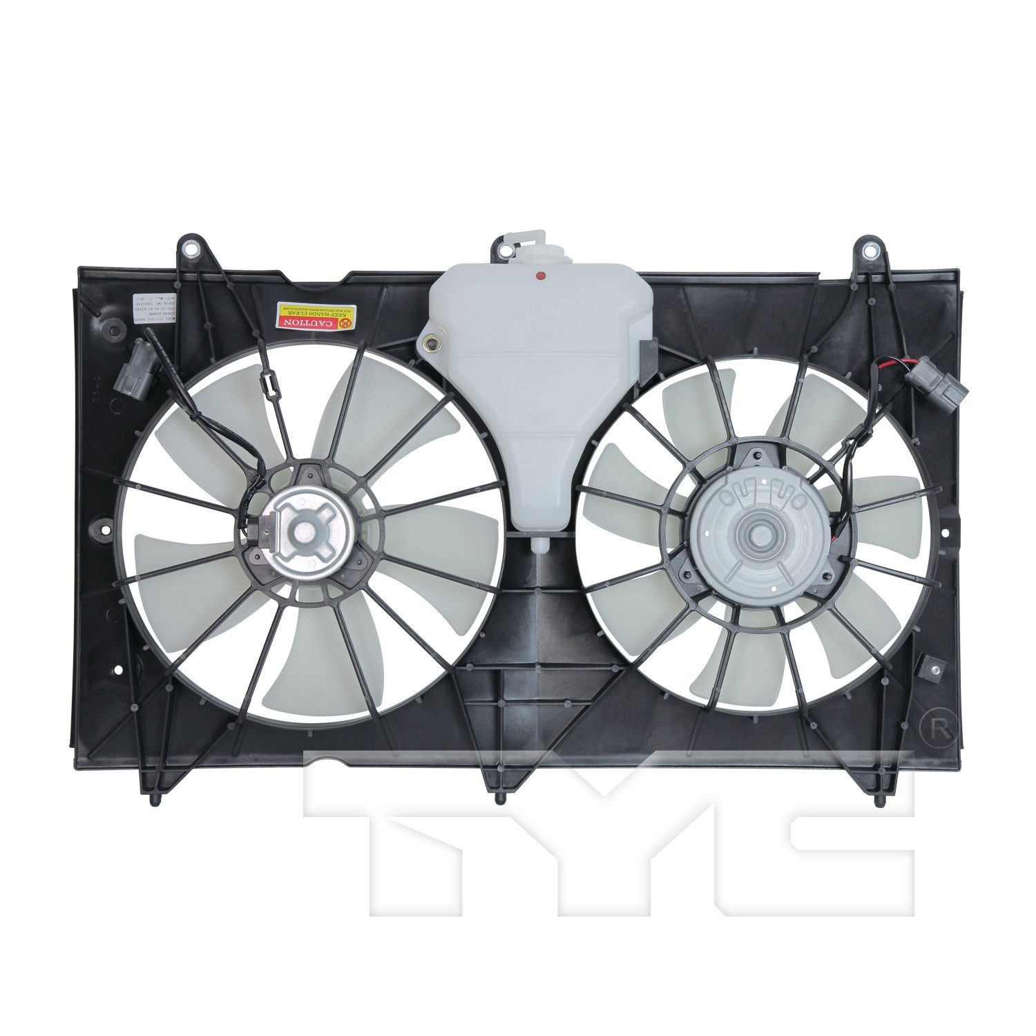 TYC Dual Radiator and Condenser Fan Assembly — image 2