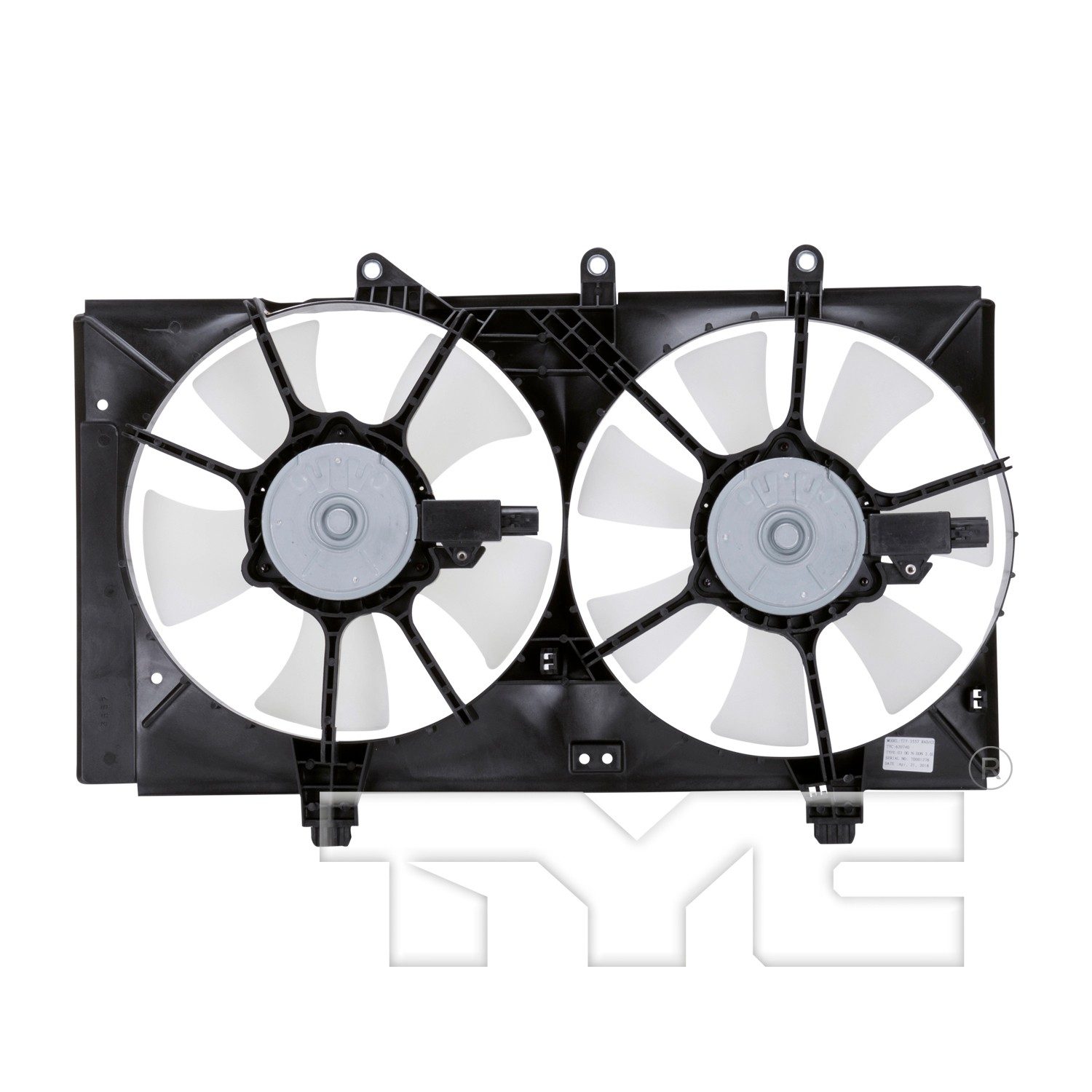 TYC Dual Radiator and Condenser Fan Assembly — image 2