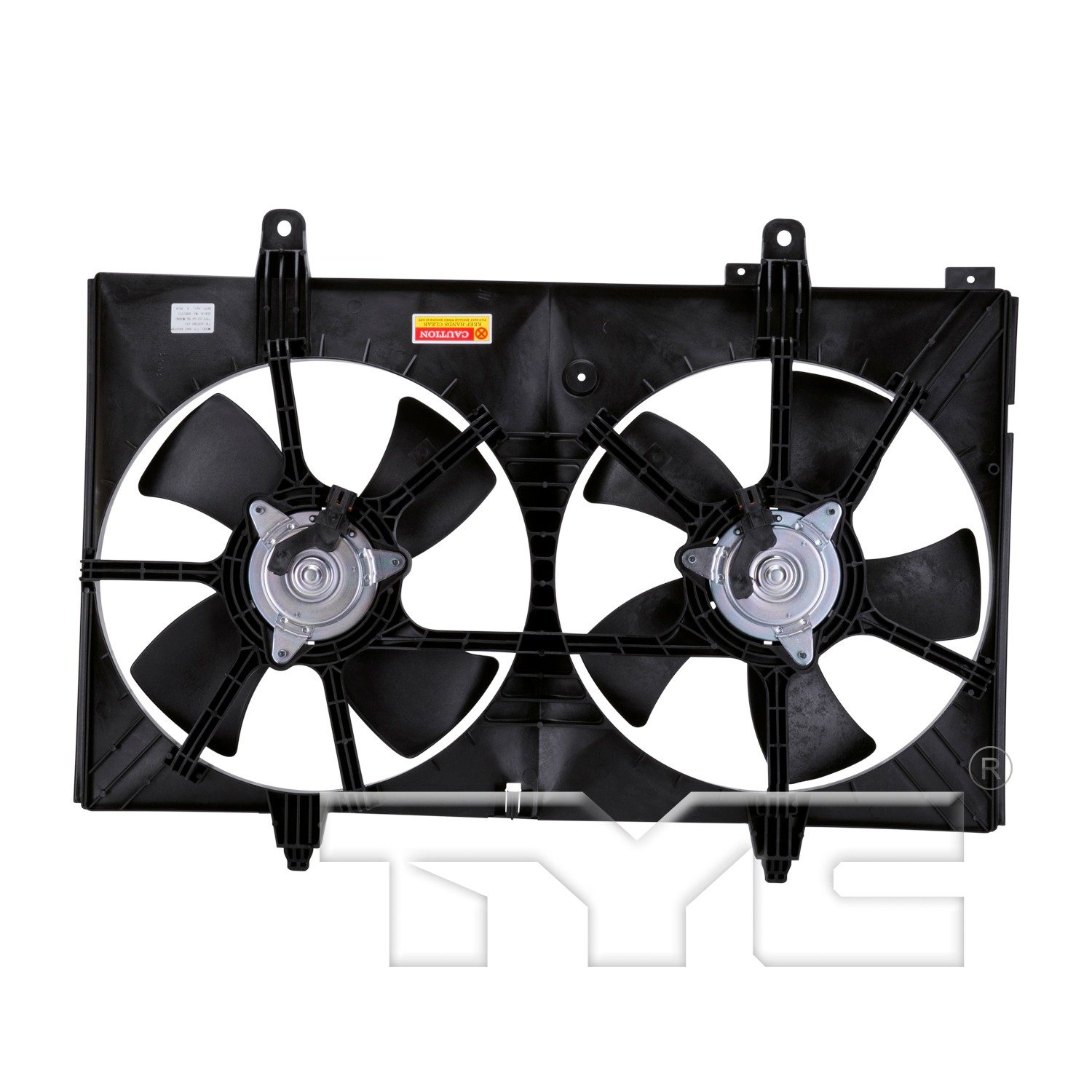 TYC Dual Radiator and Condenser Fan Assembly — image 2