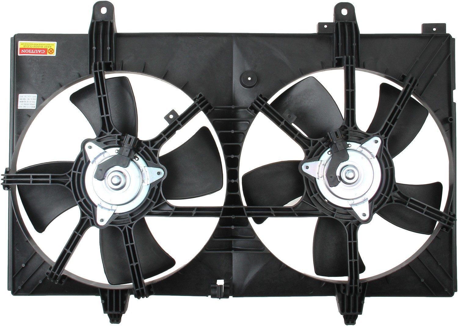 TYC Dual Radiator and Condenser Fan Assembly — image 5