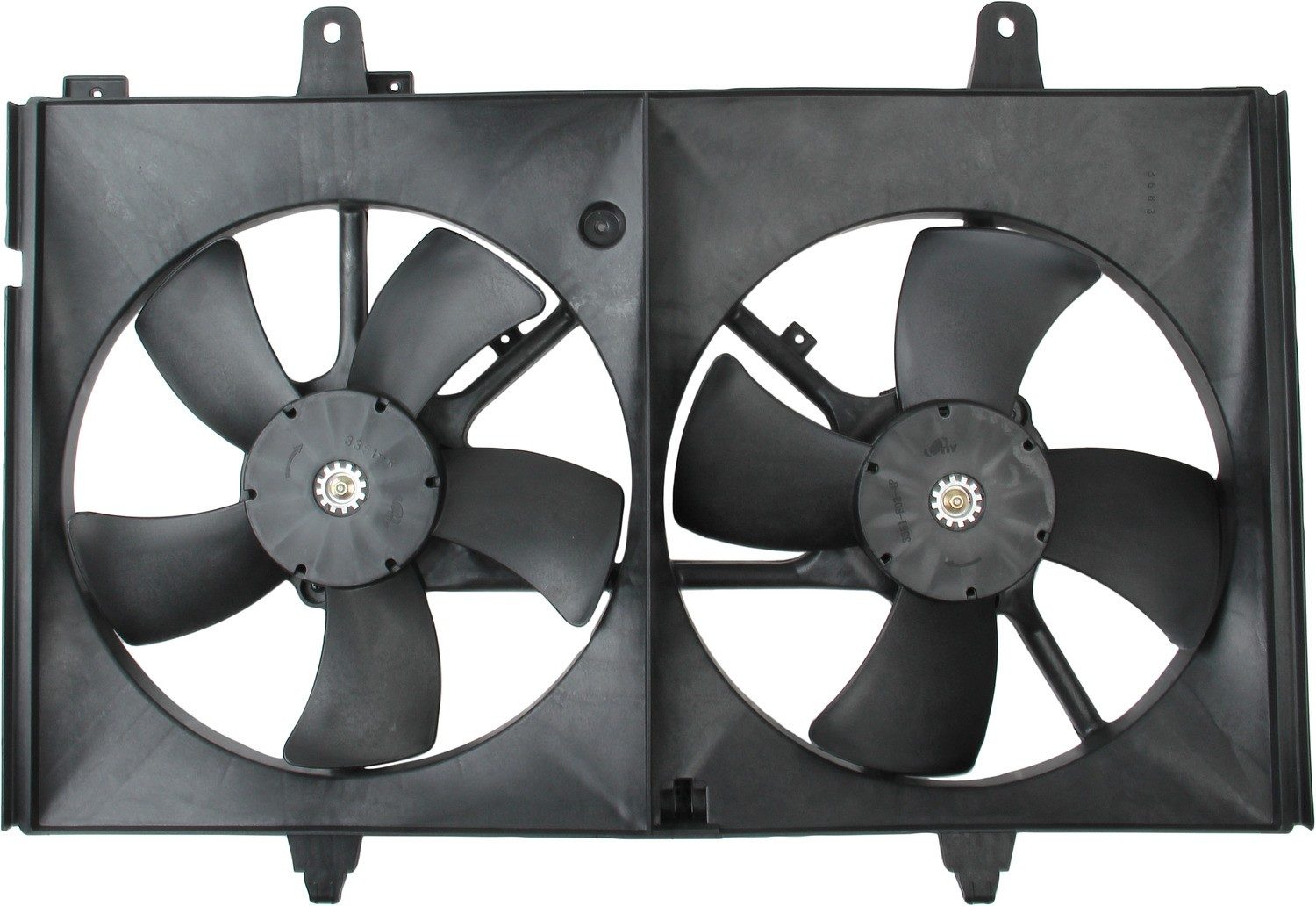 TYC Dual Radiator and Condenser Fan Assembly — image 4