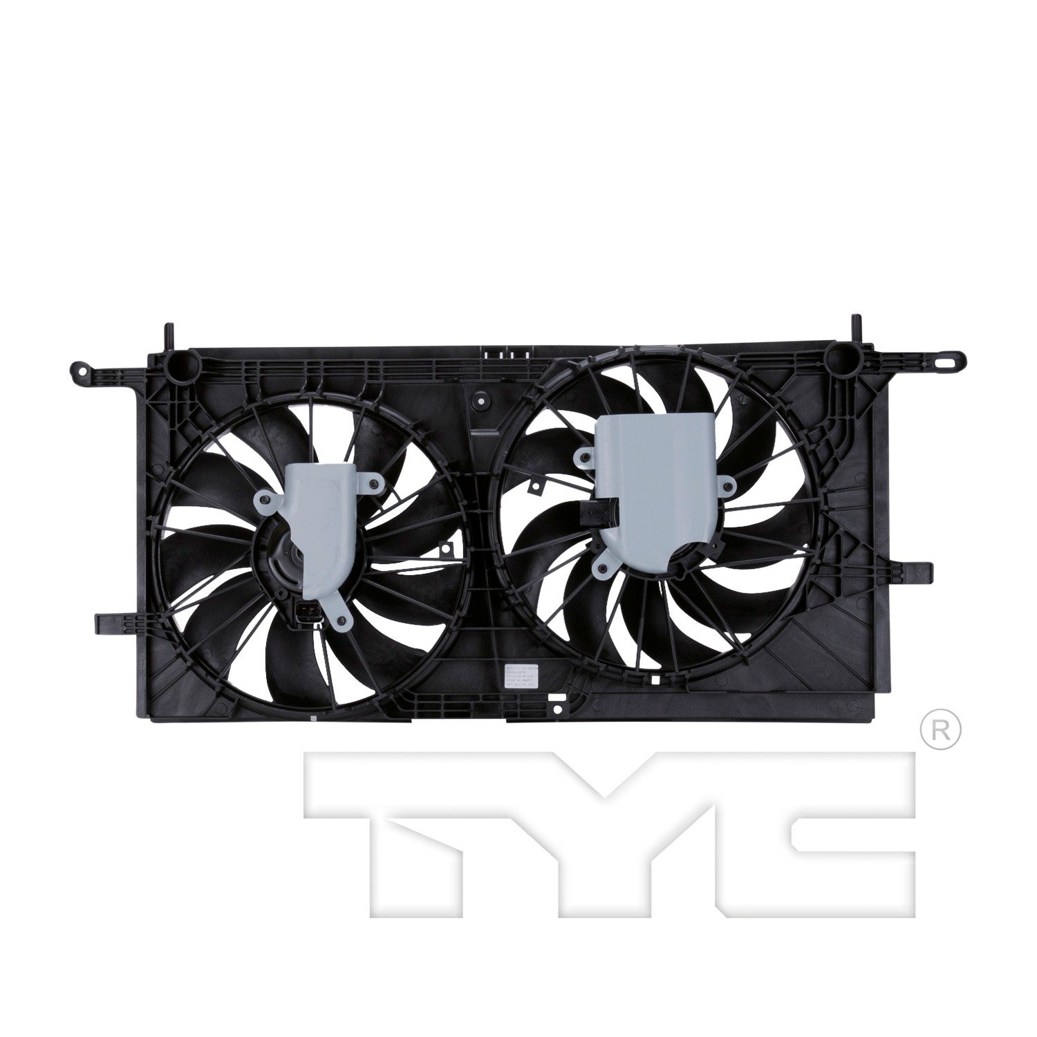 TYC Dual Radiator and Condenser Fan Assembly — image 2
