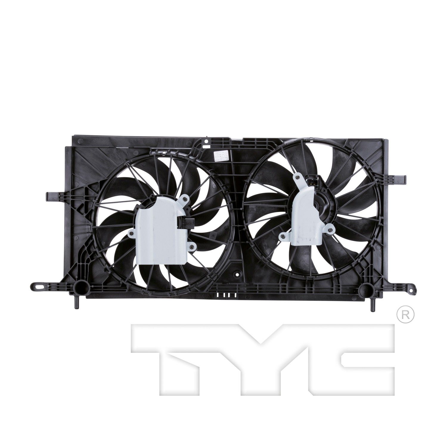 TYC Dual Radiator and Condenser Fan Assembly — image 2