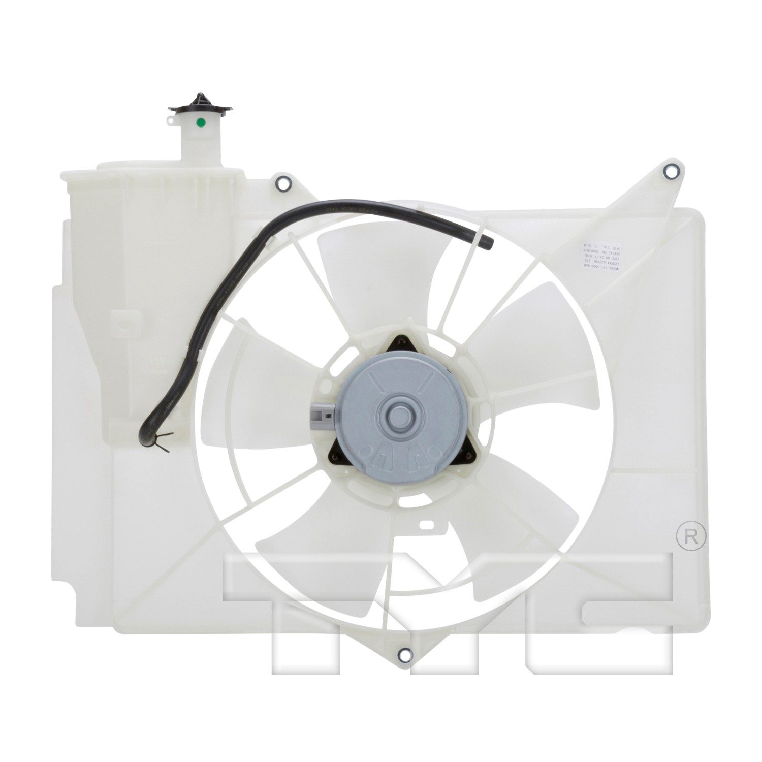 TYC Dual Radiator and Condenser Fan Assembly — image 2