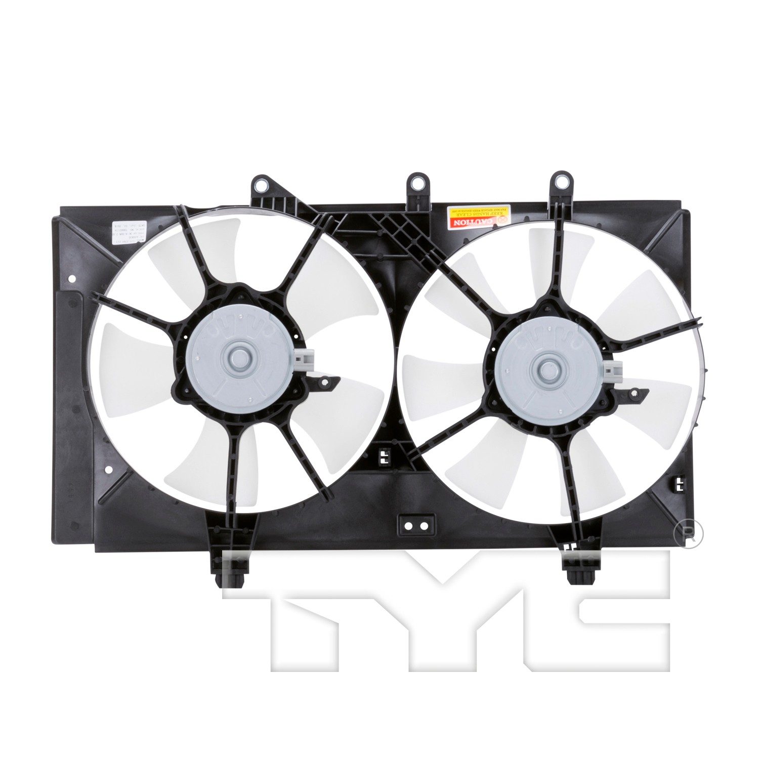 TYC Dual Radiator and Condenser Fan Assembly — image 2