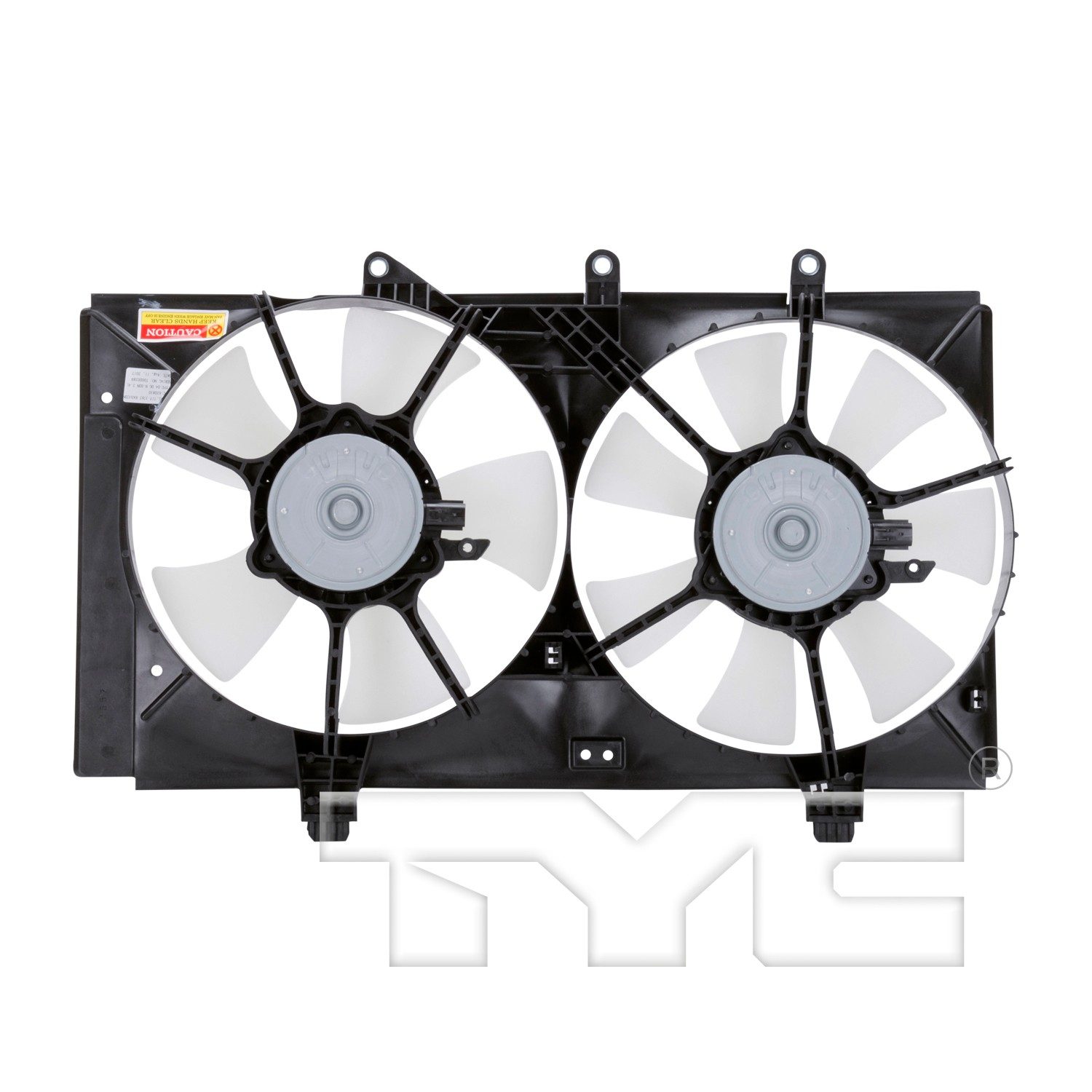 TYC Dual Radiator and Condenser Fan Assembly — image 2