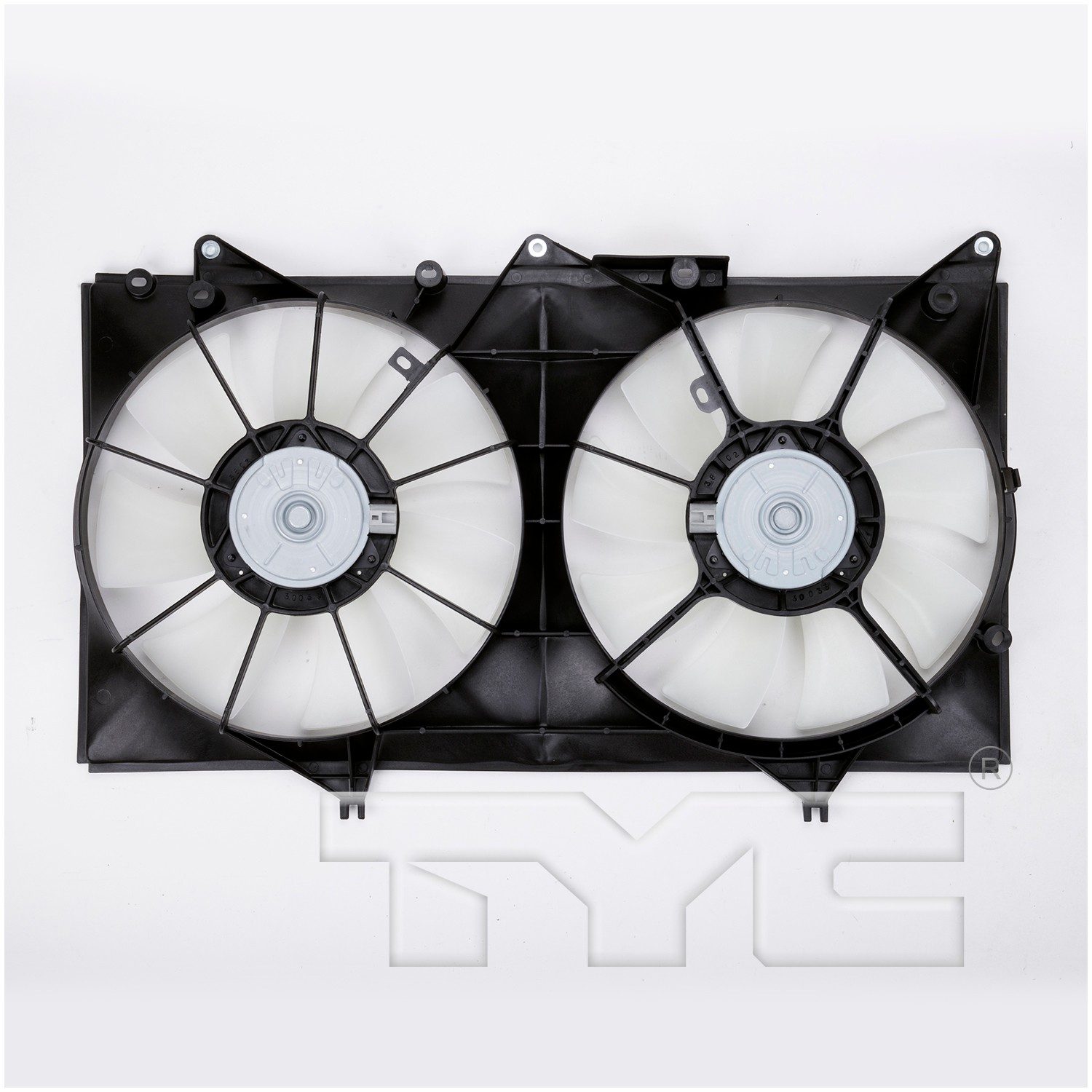 TYC Dual Radiator and Condenser Fan Assembly — image 2