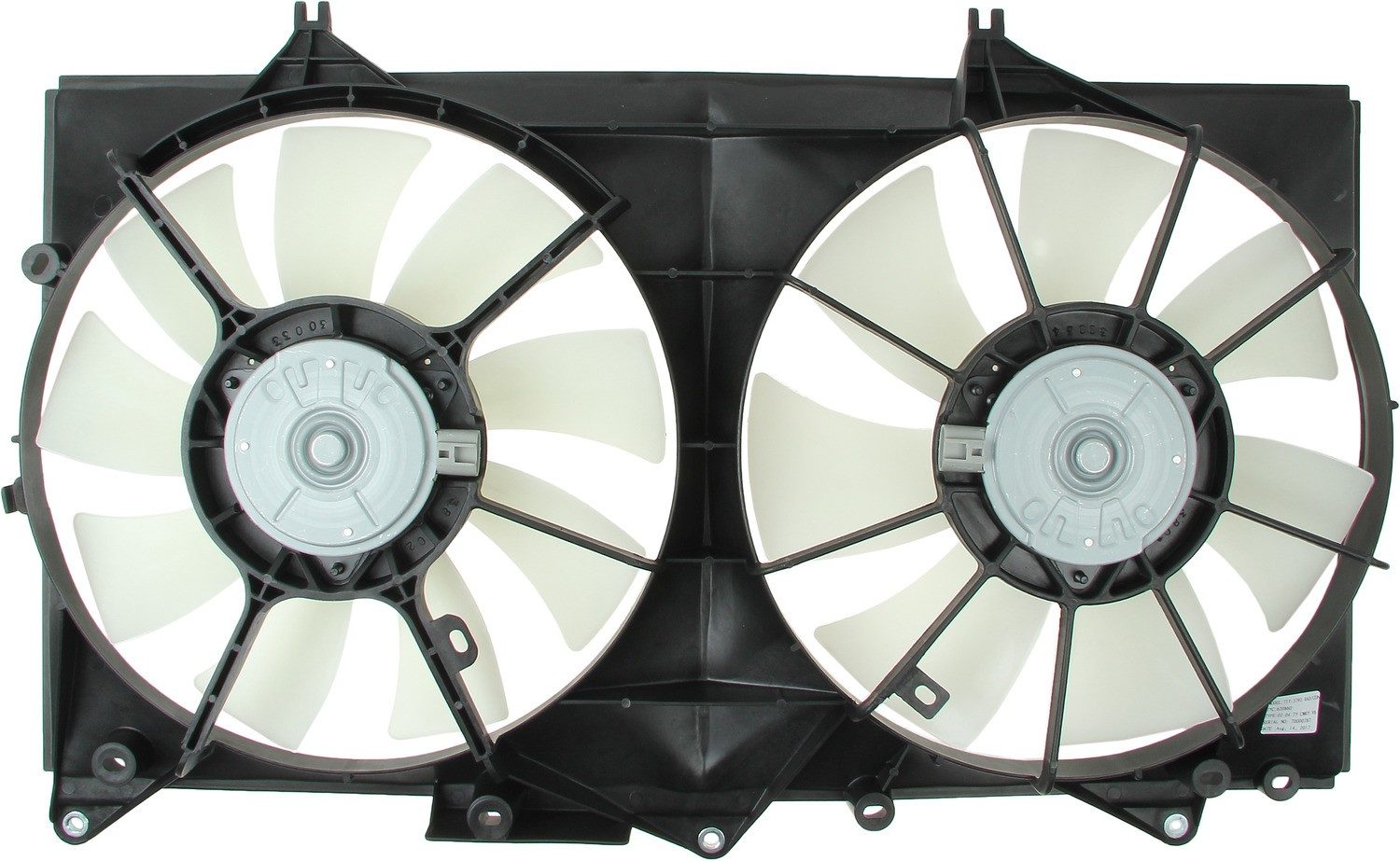 TYC Dual Radiator and Condenser Fan Assembly — image 5