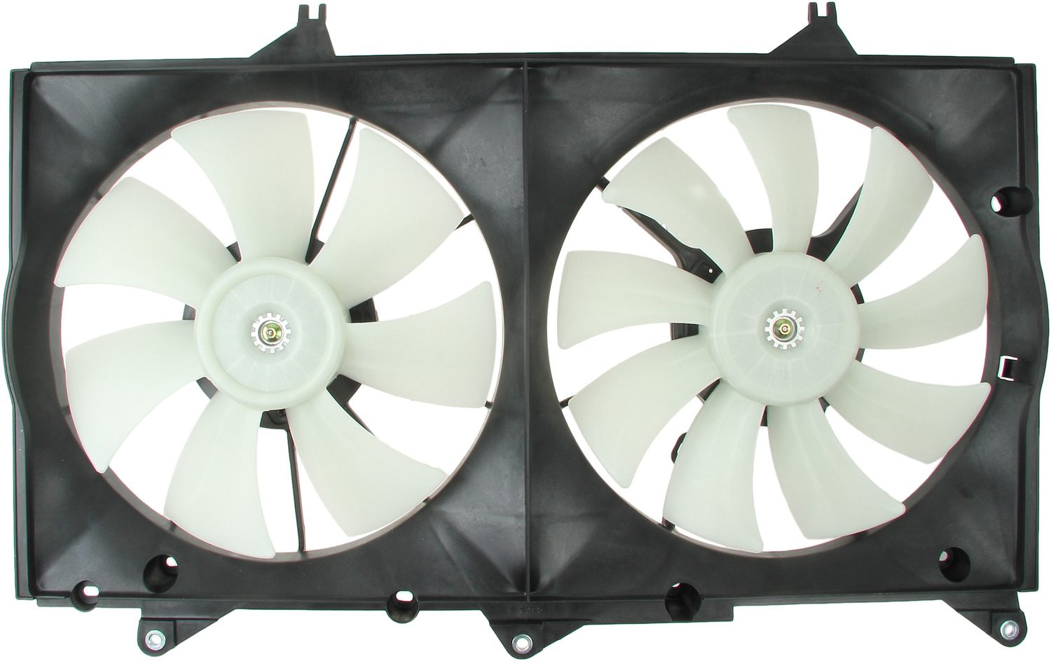 TYC Dual Radiator and Condenser Fan Assembly — image 4